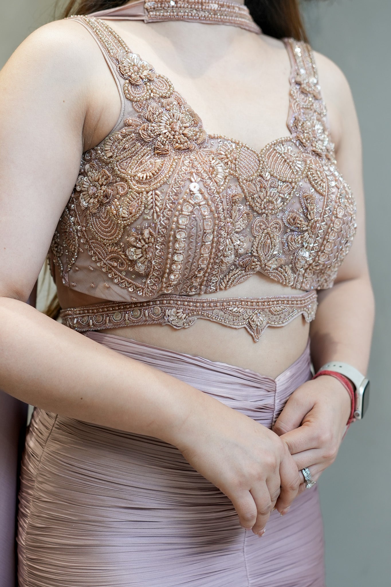 Ananya Embroidered Fish Cut Lehenga