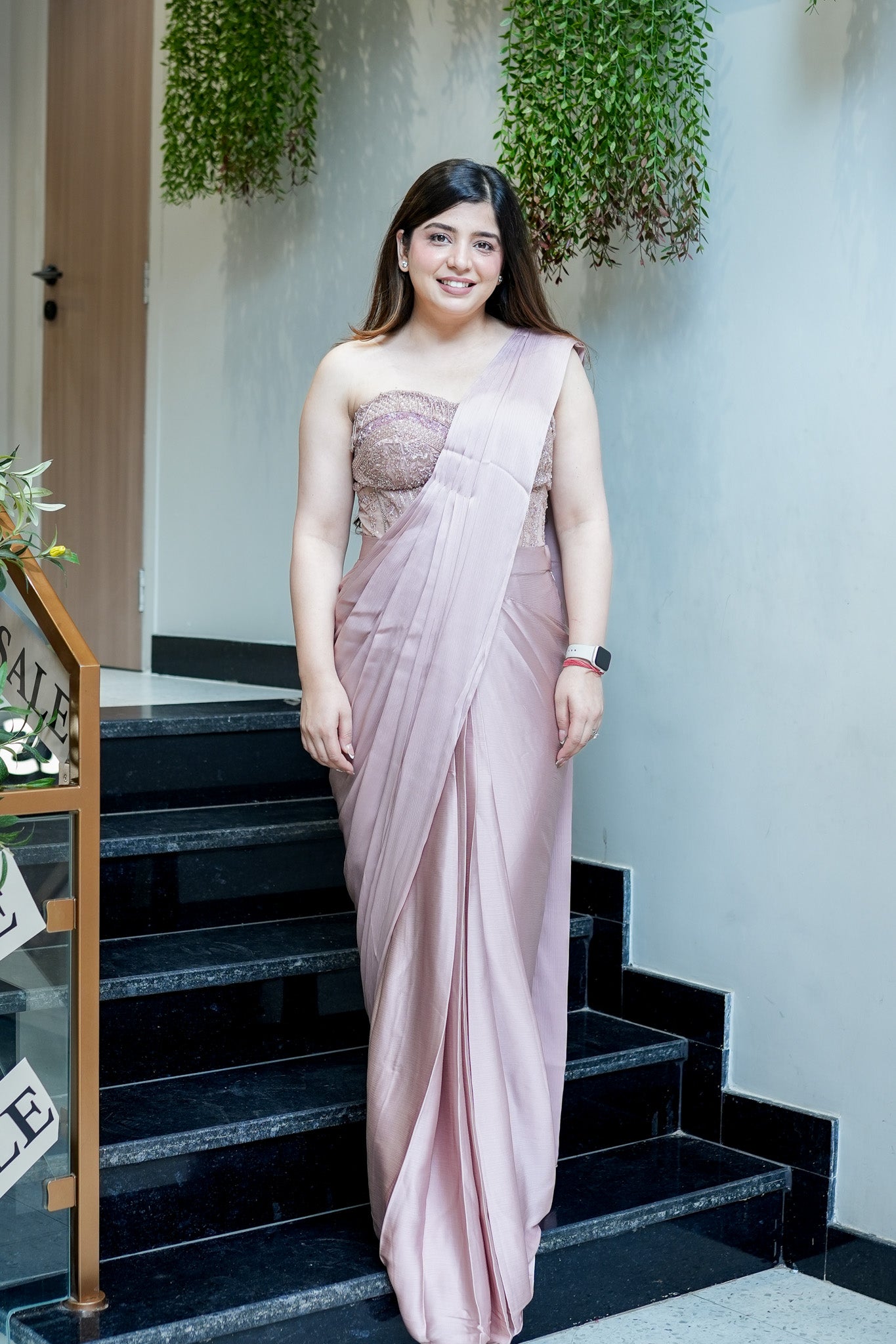 Samyra Embroidered Drape Saree