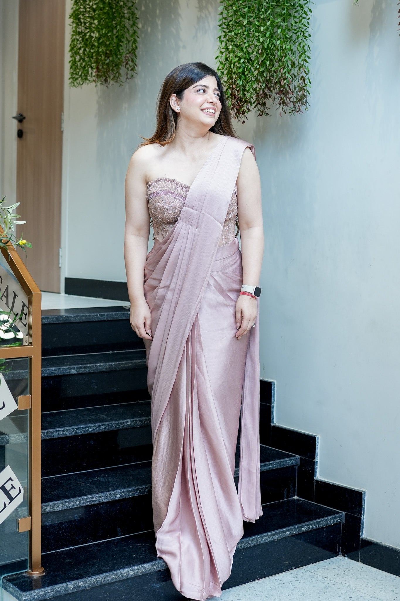 Samyra Embroidered Drape Saree