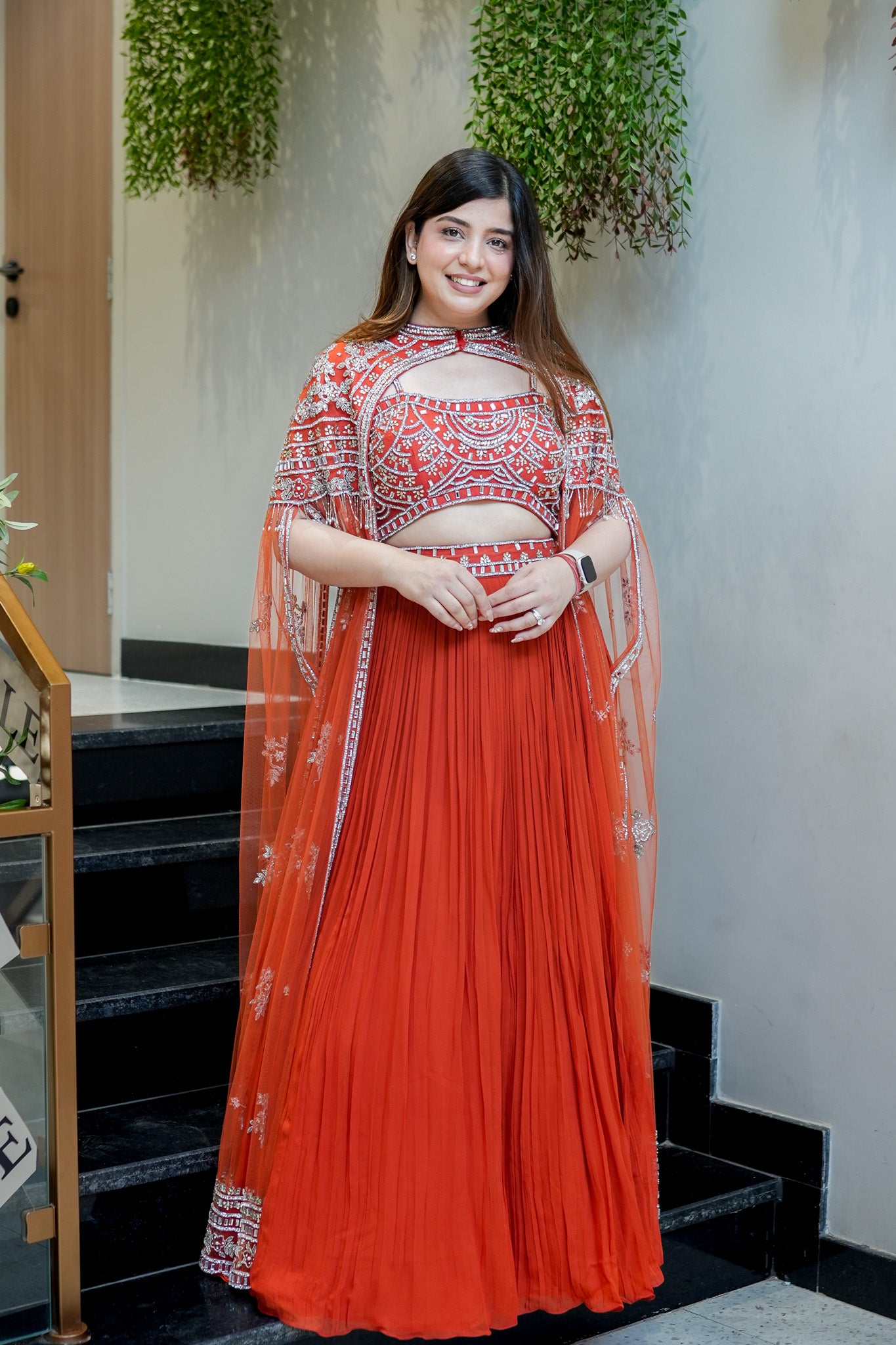 Kishwer Hand Embroidered Three Piece Set