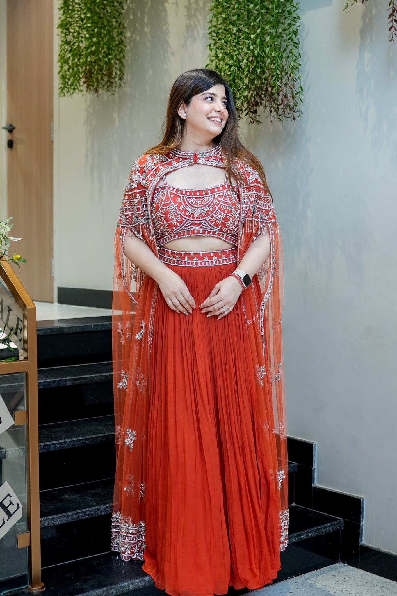 Kishwer Hand Embroidered Three Piece Set