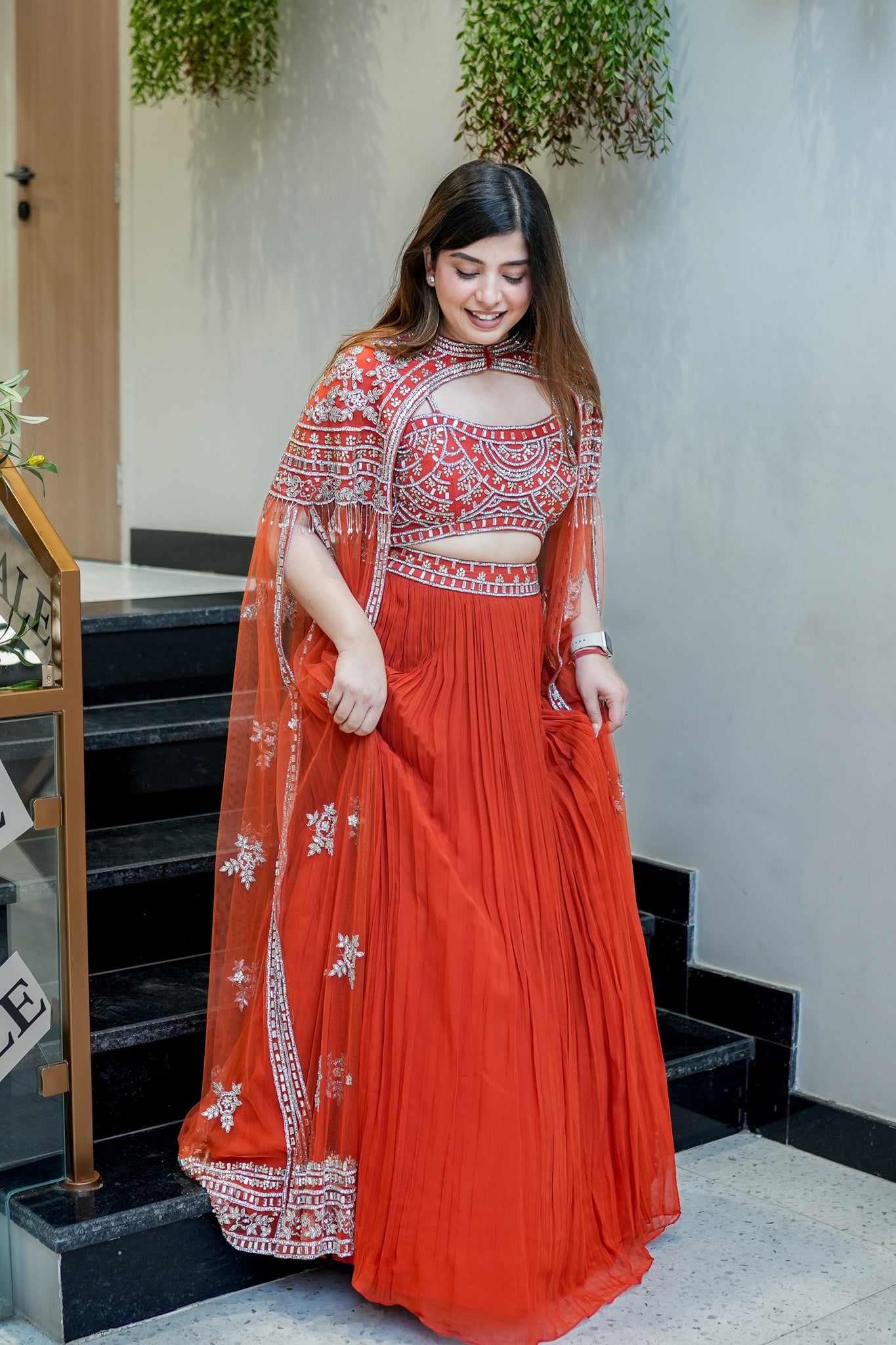 Kishwer Hand Embroidered Three Piece Set