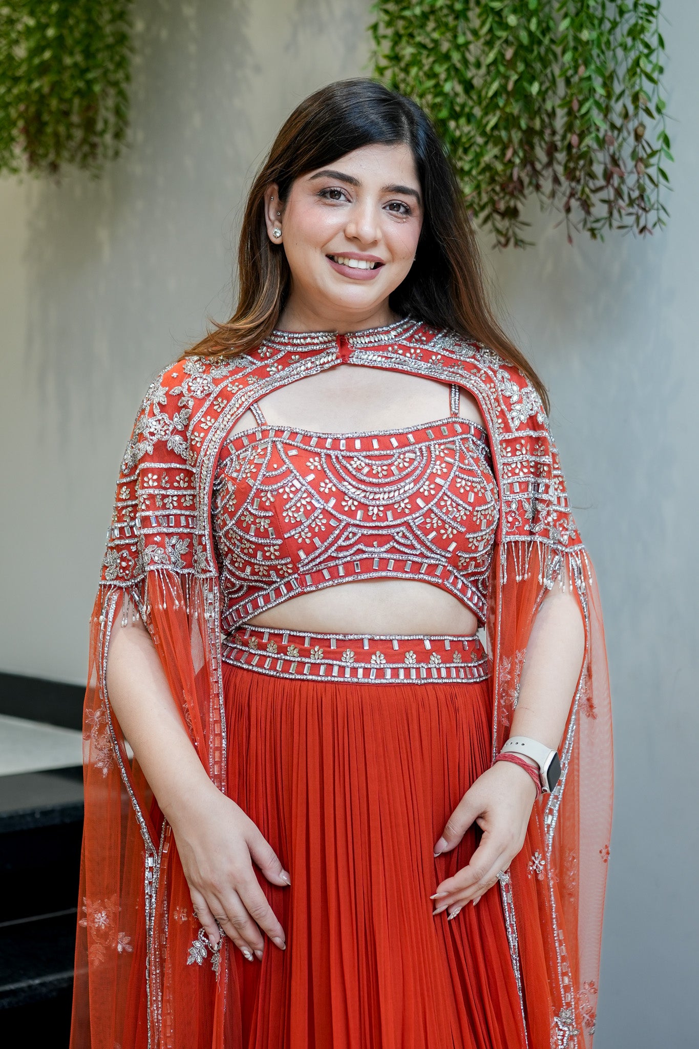 Kishwer Hand Embroidered Three Piece Set