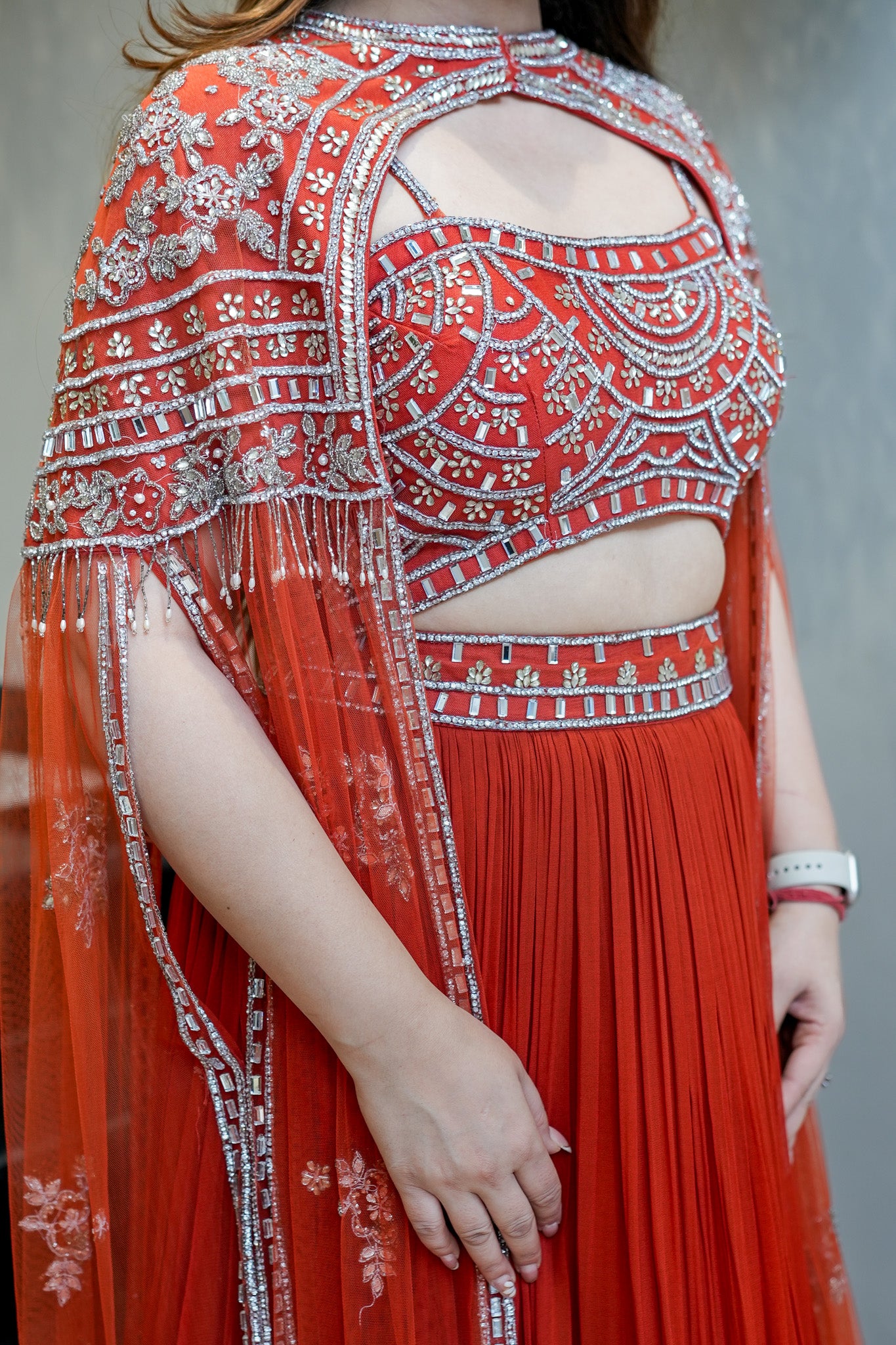Kishwer Hand Embroidered Three Piece Set