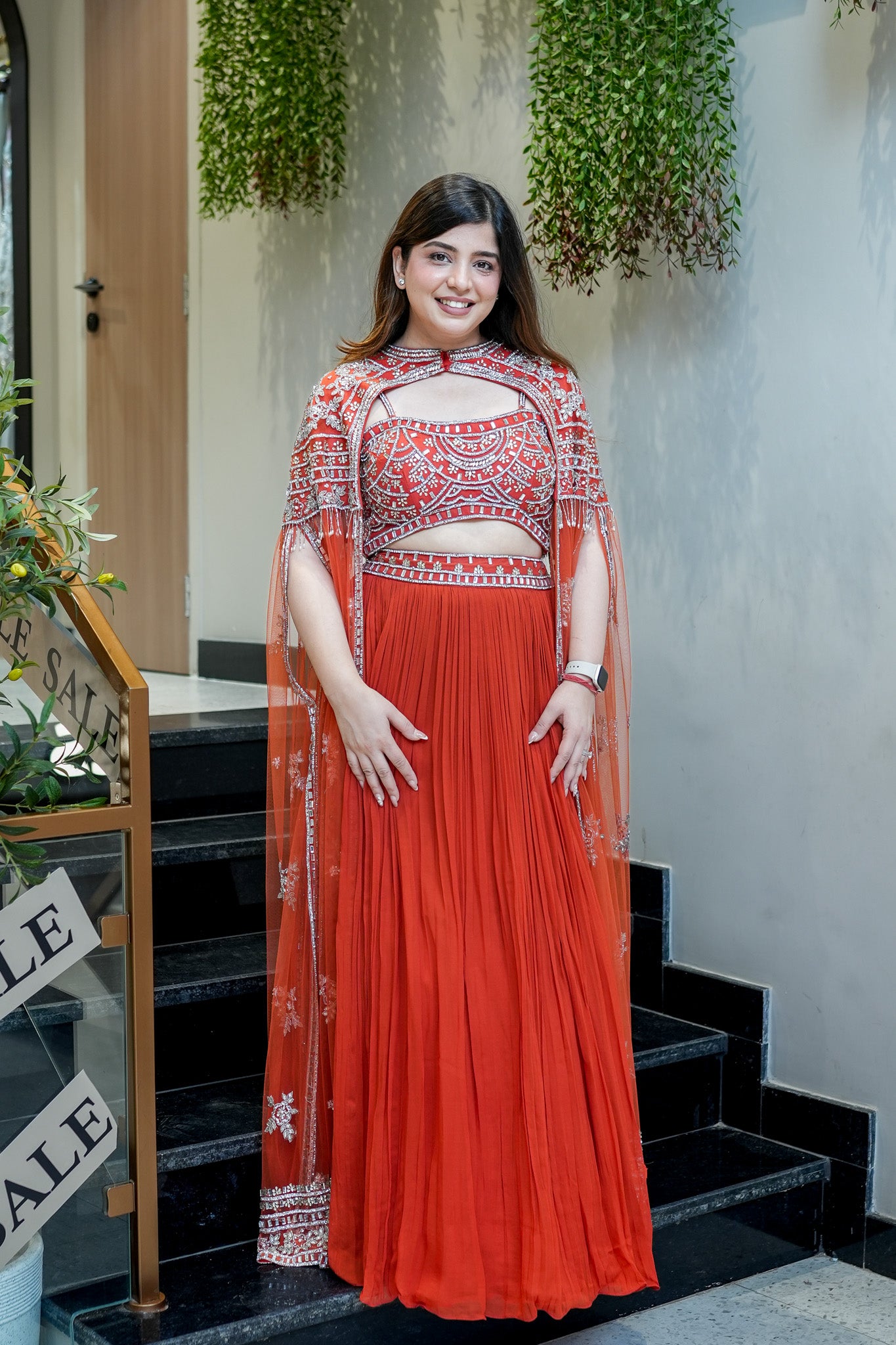 Kishwer Hand Embroidered Three Piece Set