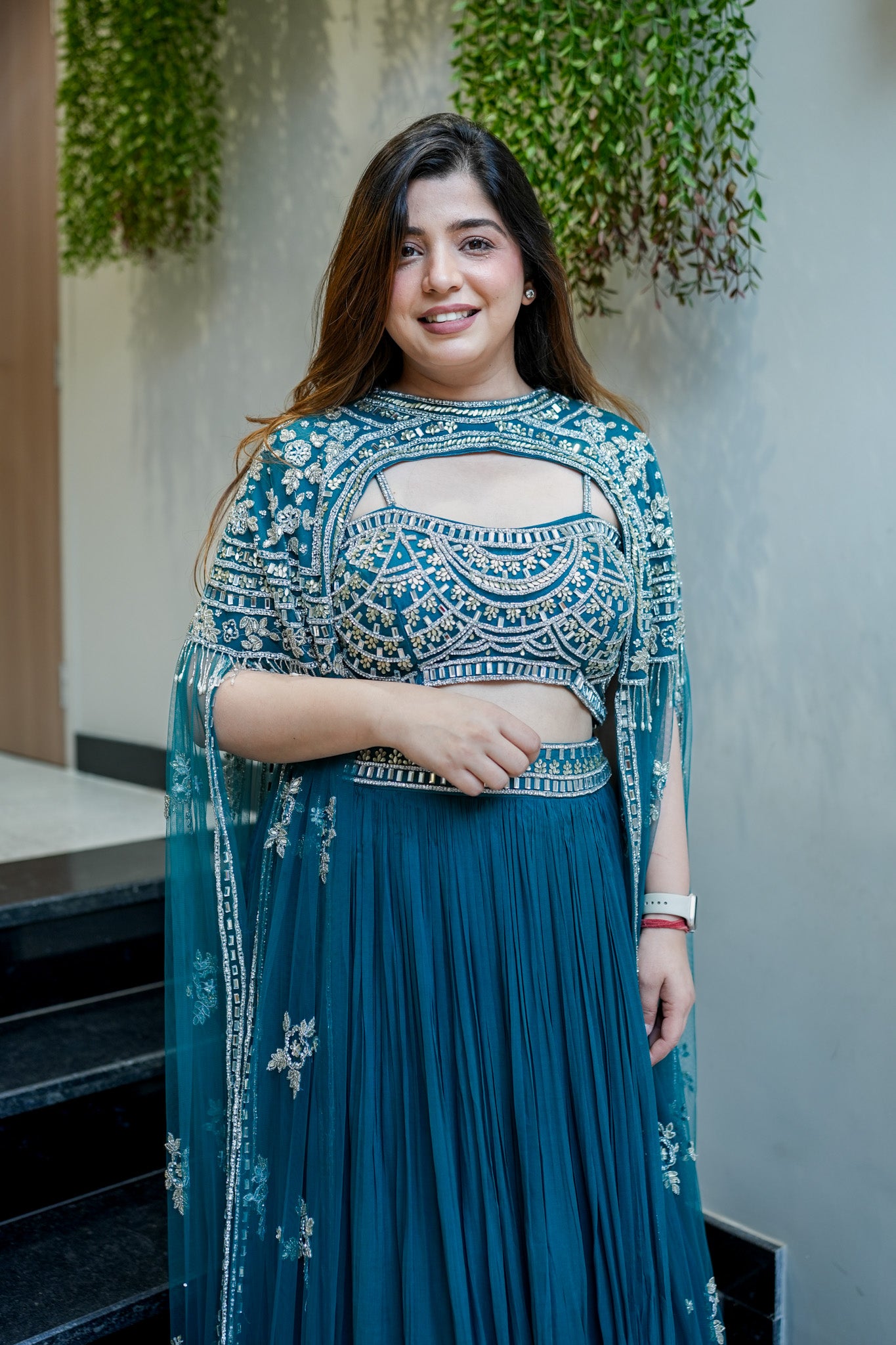 Kishwer Hand Embroidered Three Piece Set