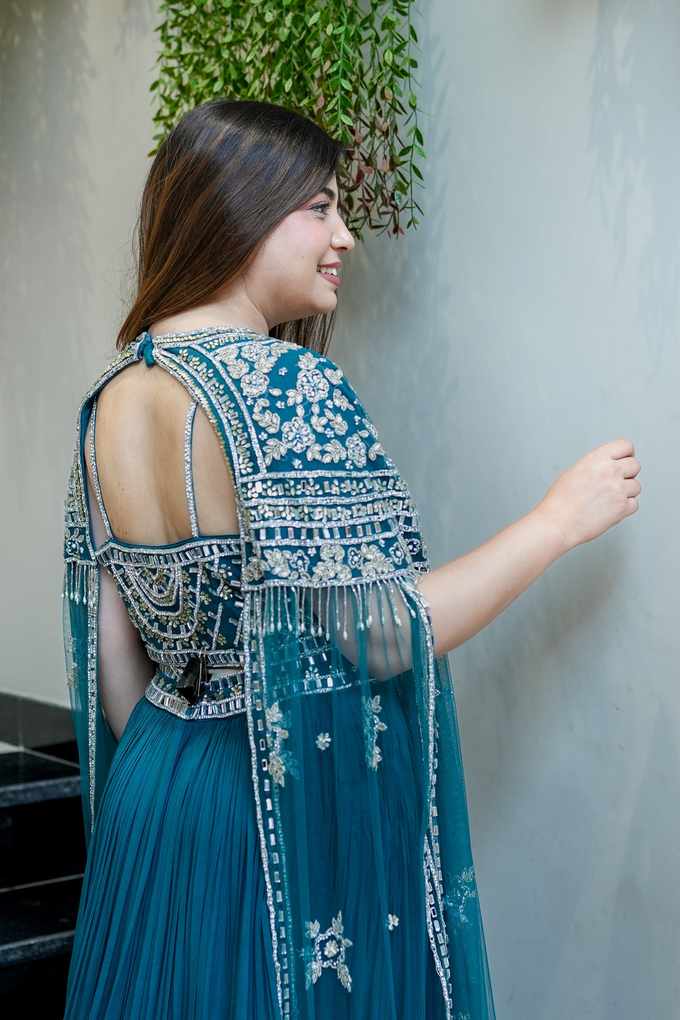 Kishwer Hand Embroidered Three Piece Set