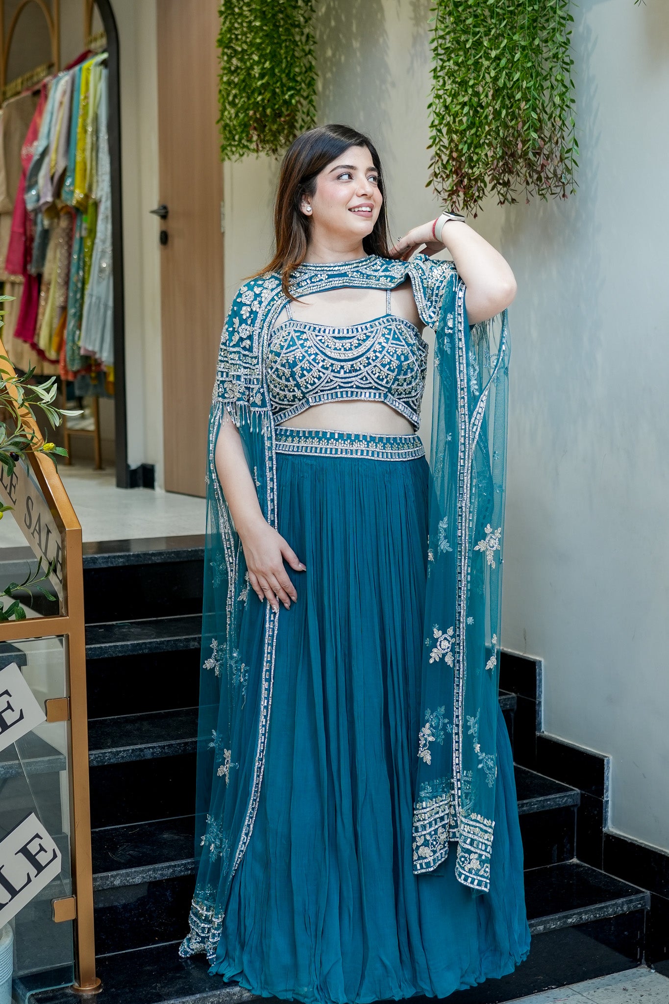 Kishwer Hand Embroidered Three Piece Set