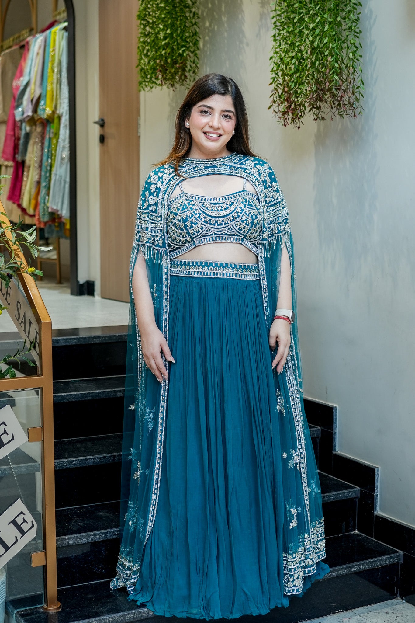 Kishwer Hand Embroidered Three Piece Set