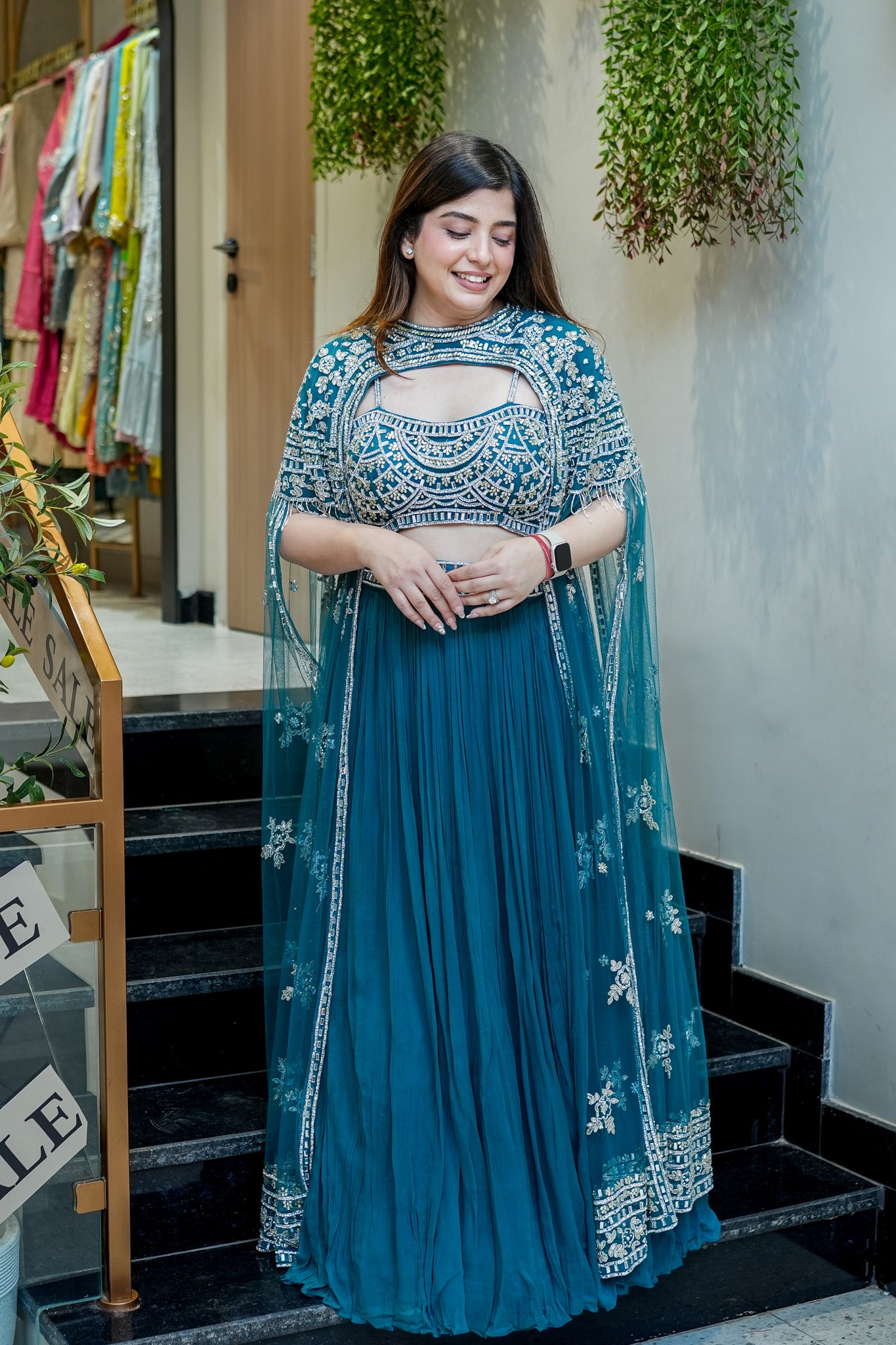 Kishwer Hand Embroidered Three Piece Set