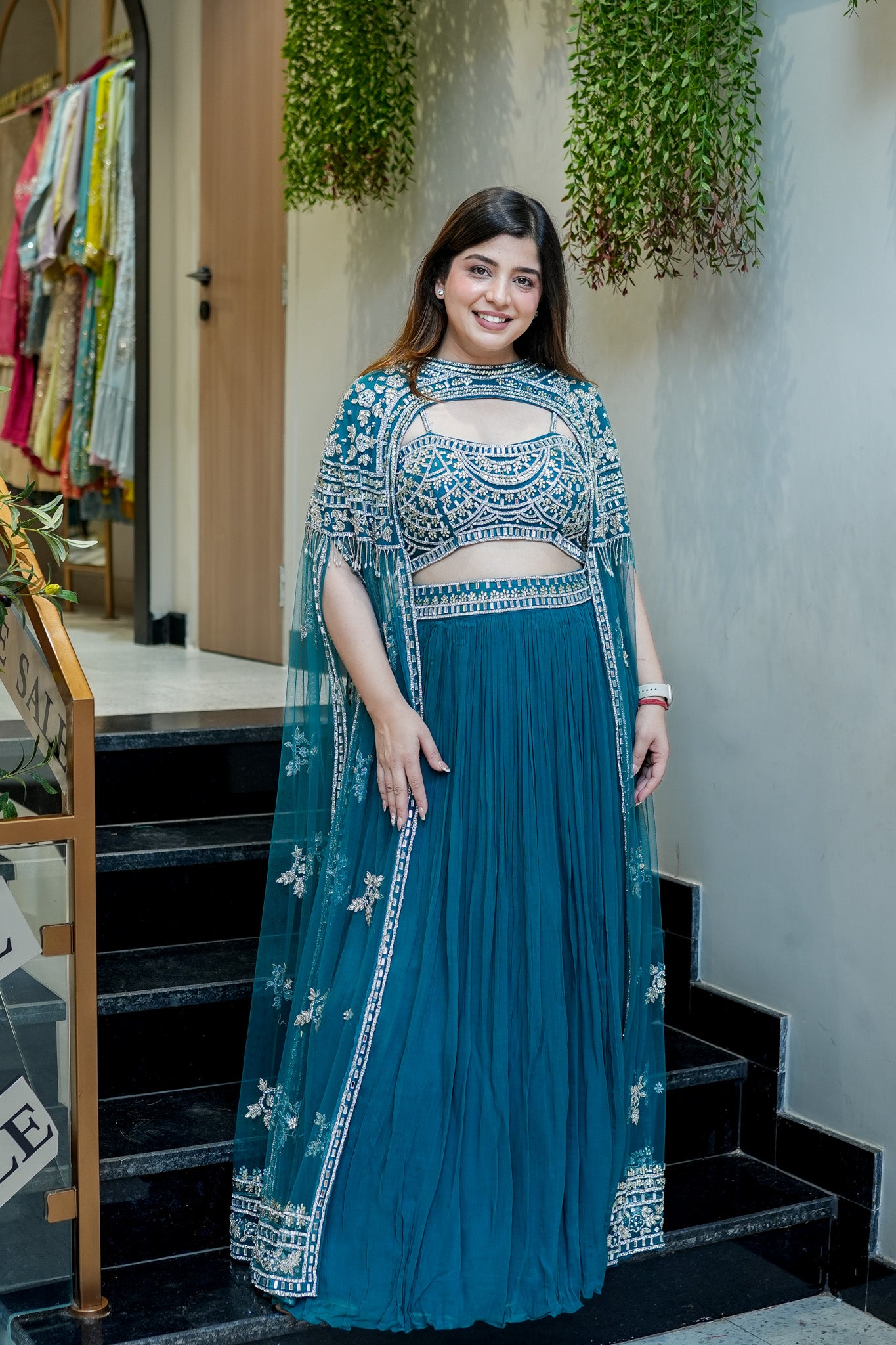 Kishwer Hand Embroidered Three Piece Set