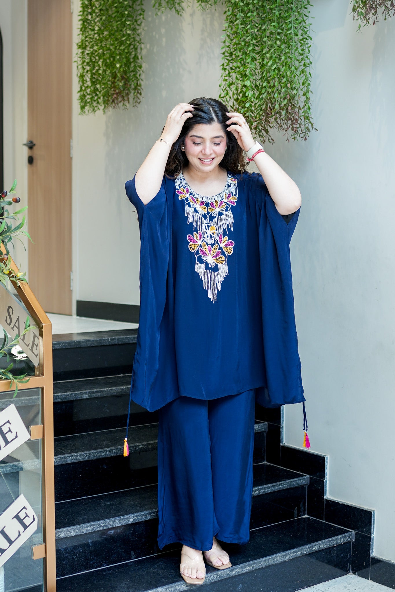 Abeera Embroidered Co ord Set