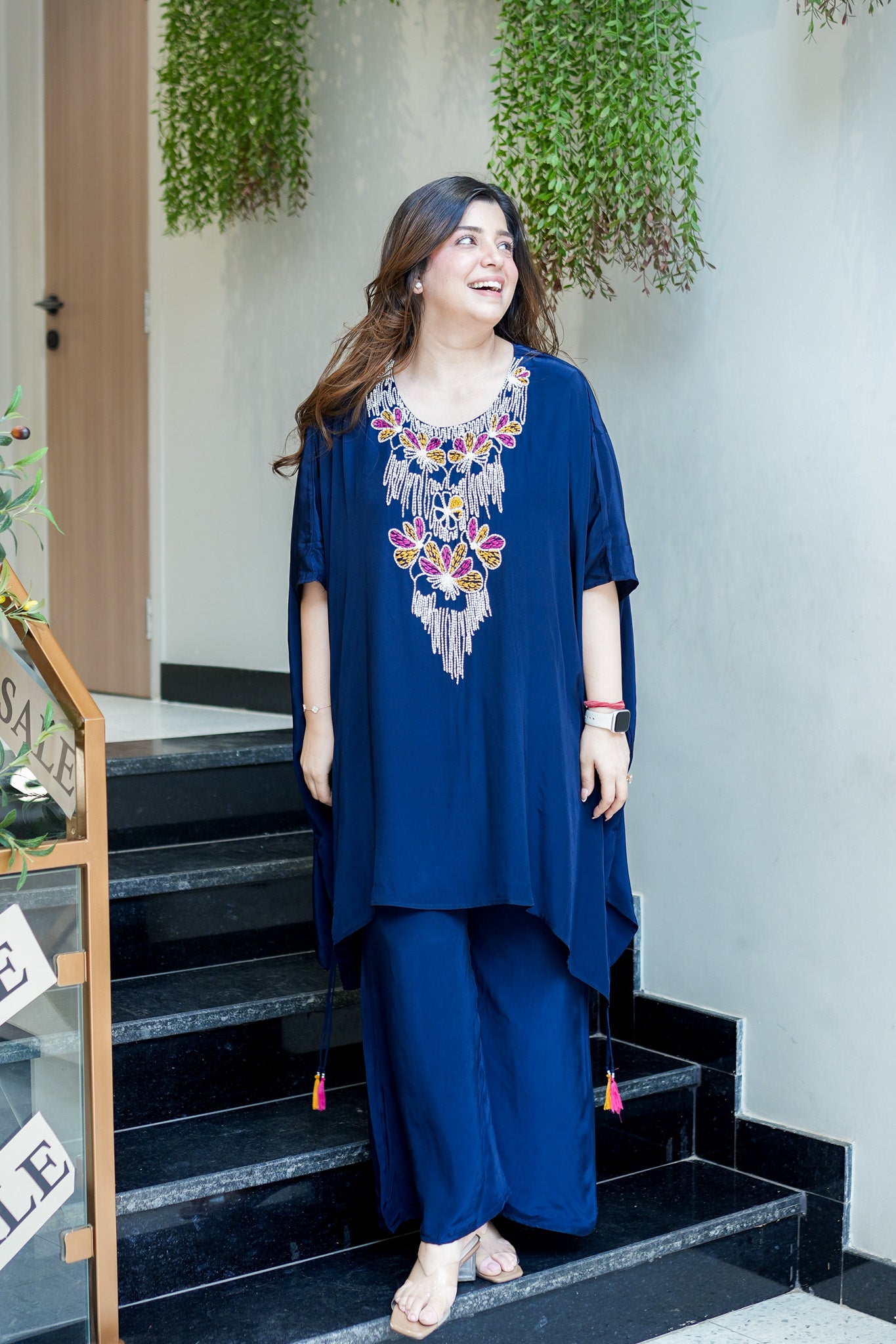 Abeera Embroidered Co ord Set