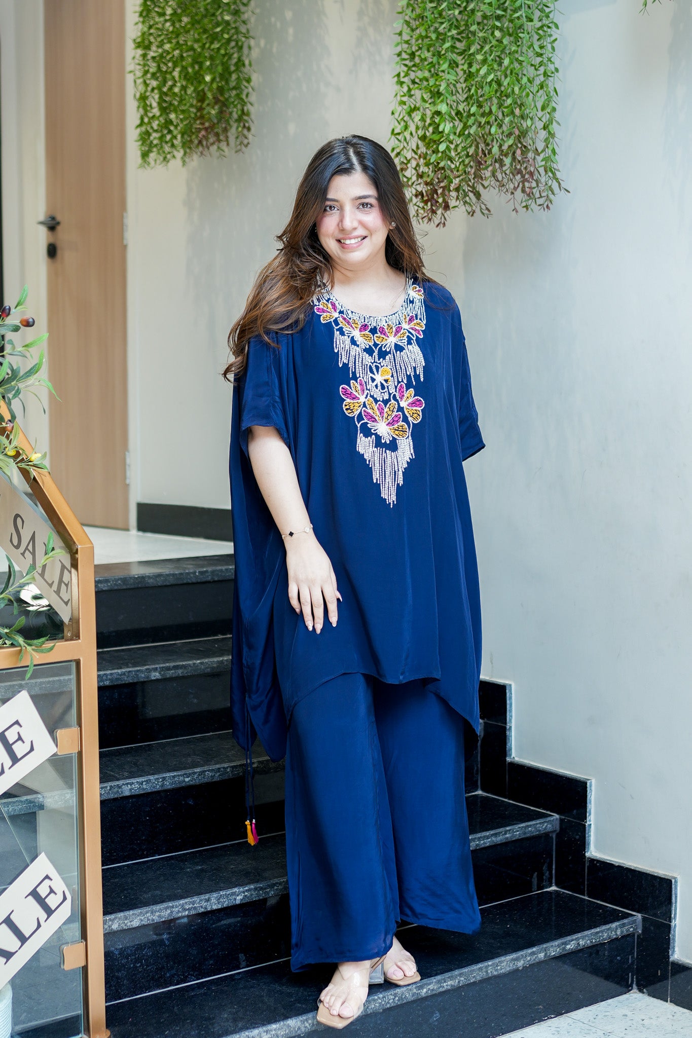 Abeera Embroidered Co ord Set
