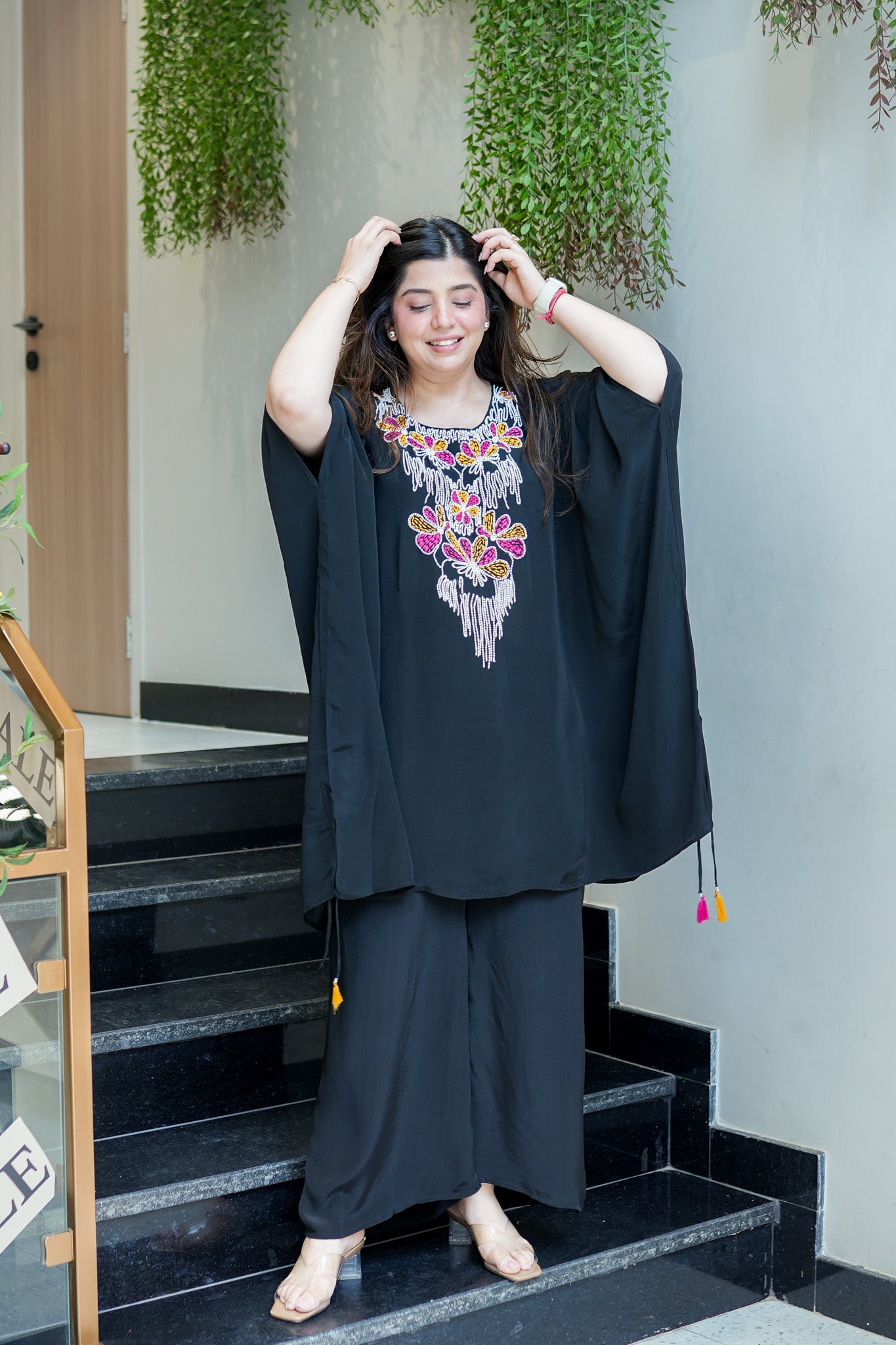 Abeera Embroidered Co ord Set