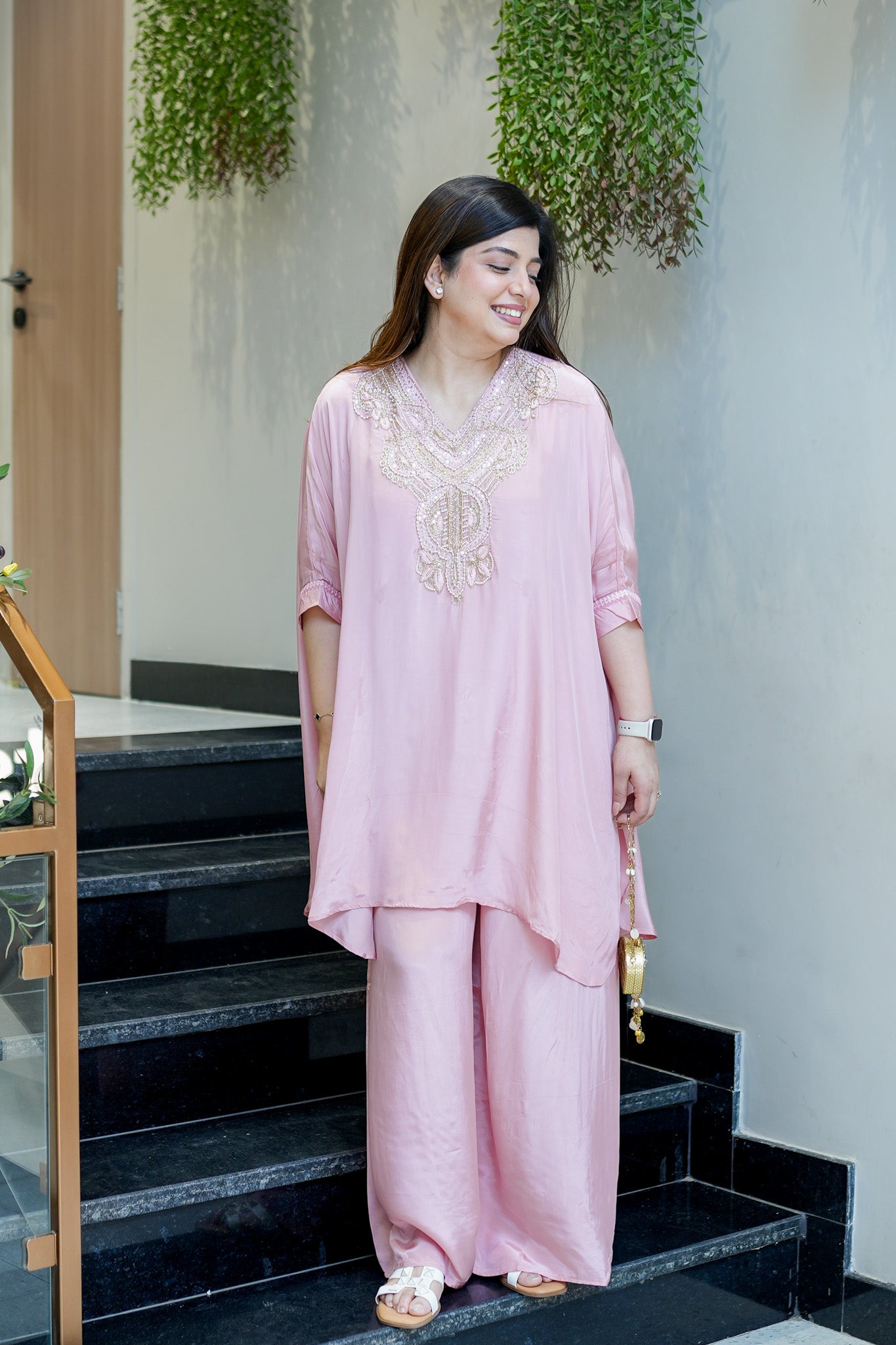Dhara Embroidered Co ord Set