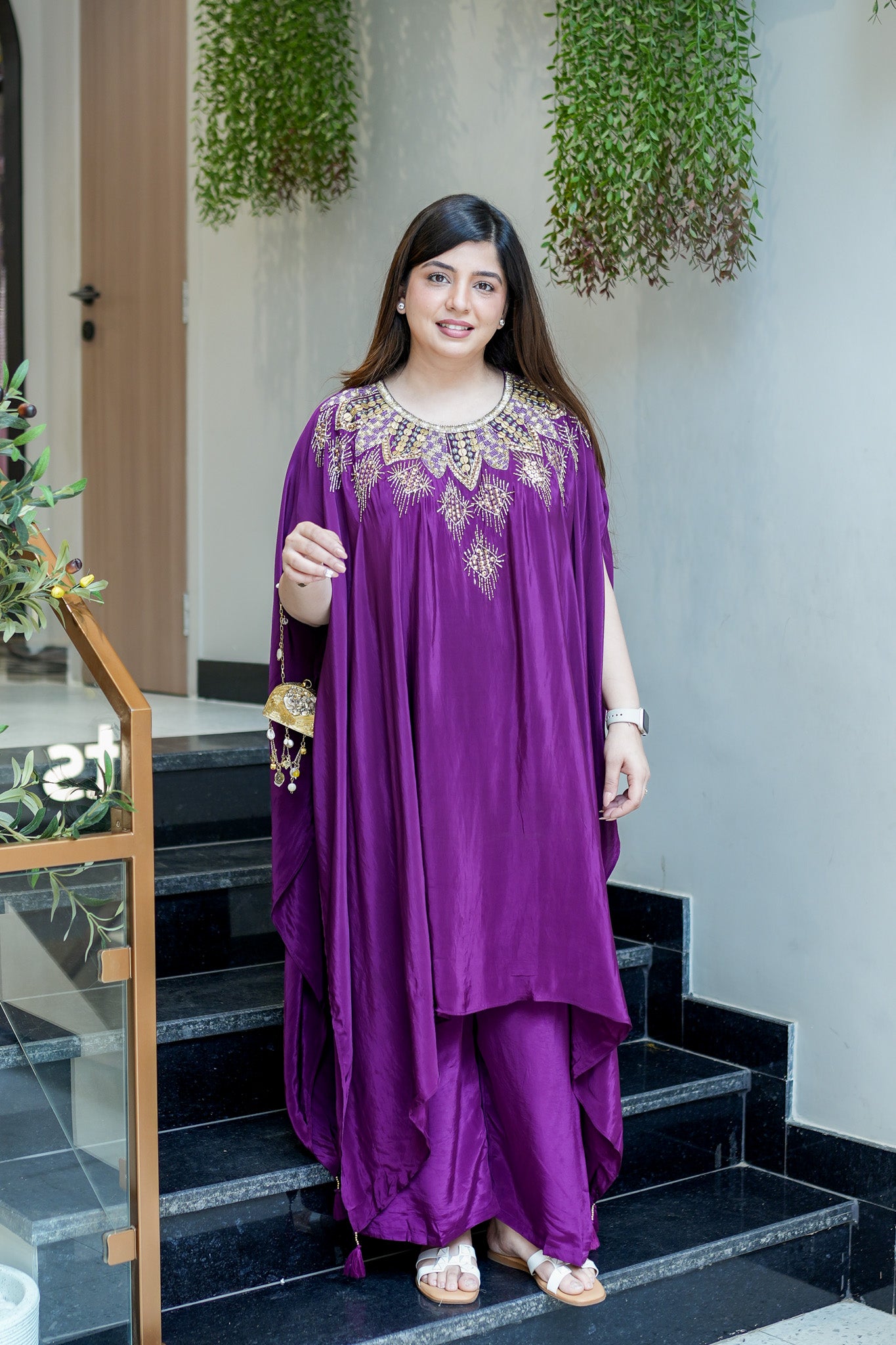Saisha Embroidered Co ord Set