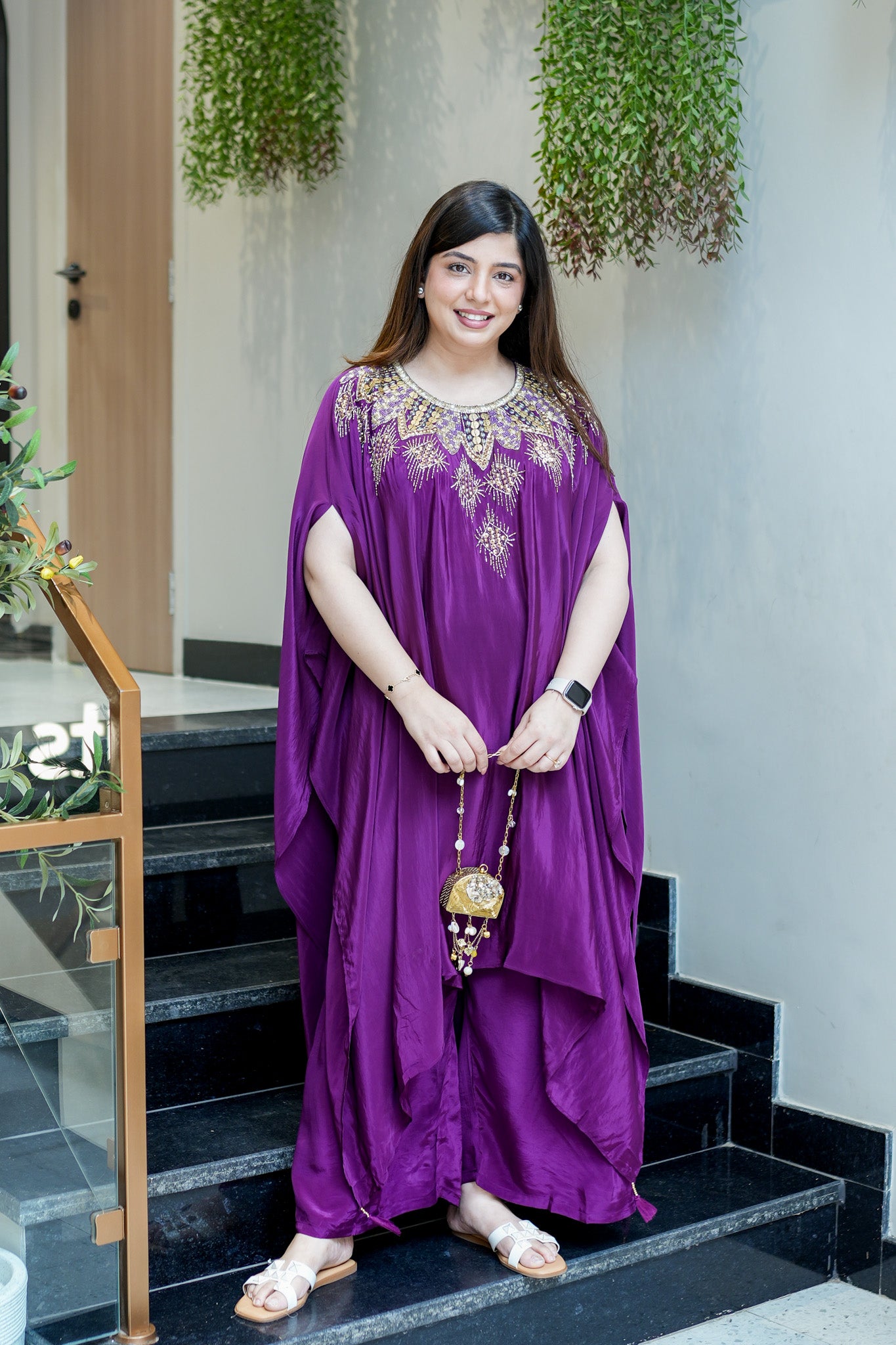 Saisha Embroidered Co ord Set