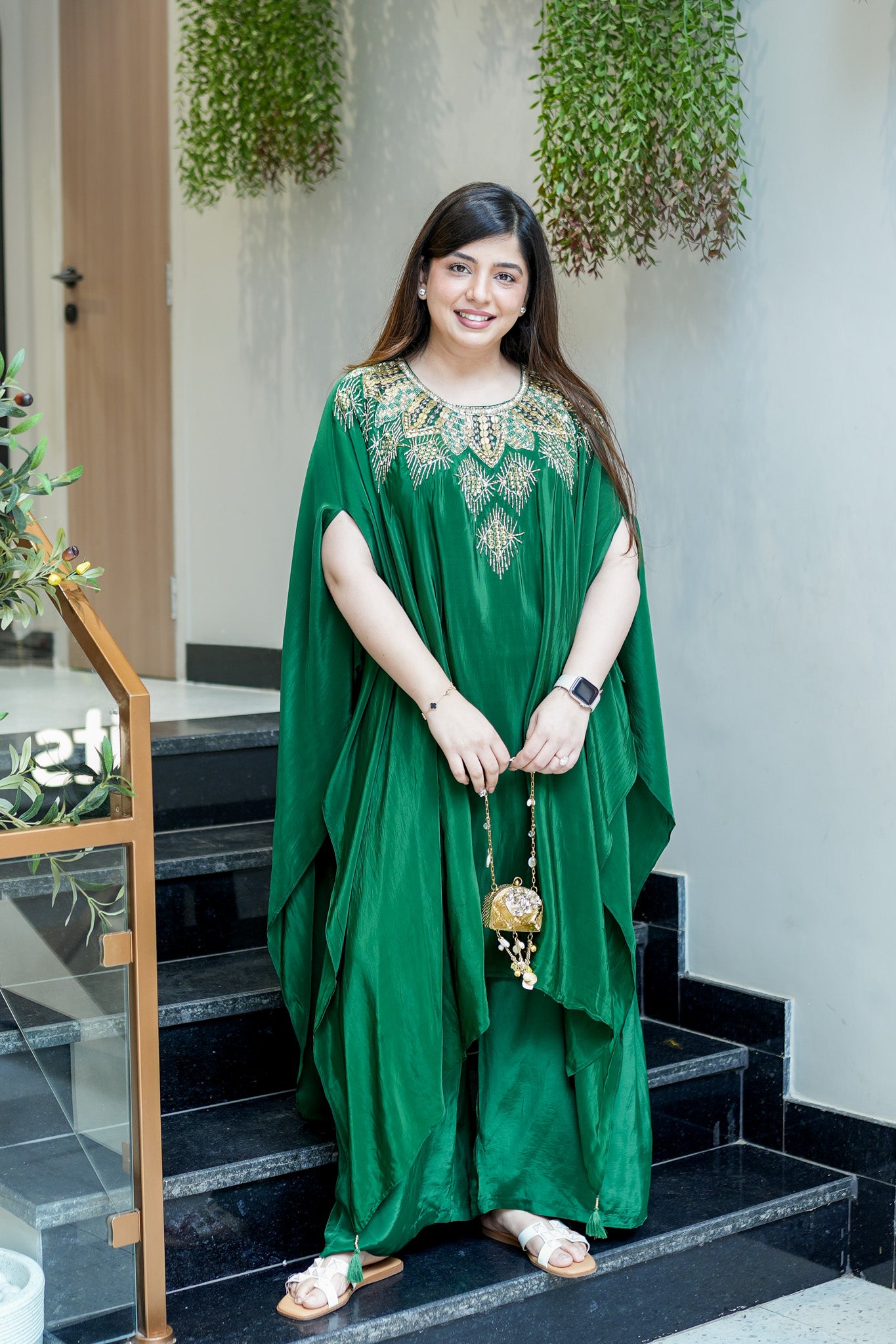 Saisha Embroidered Co ord Set