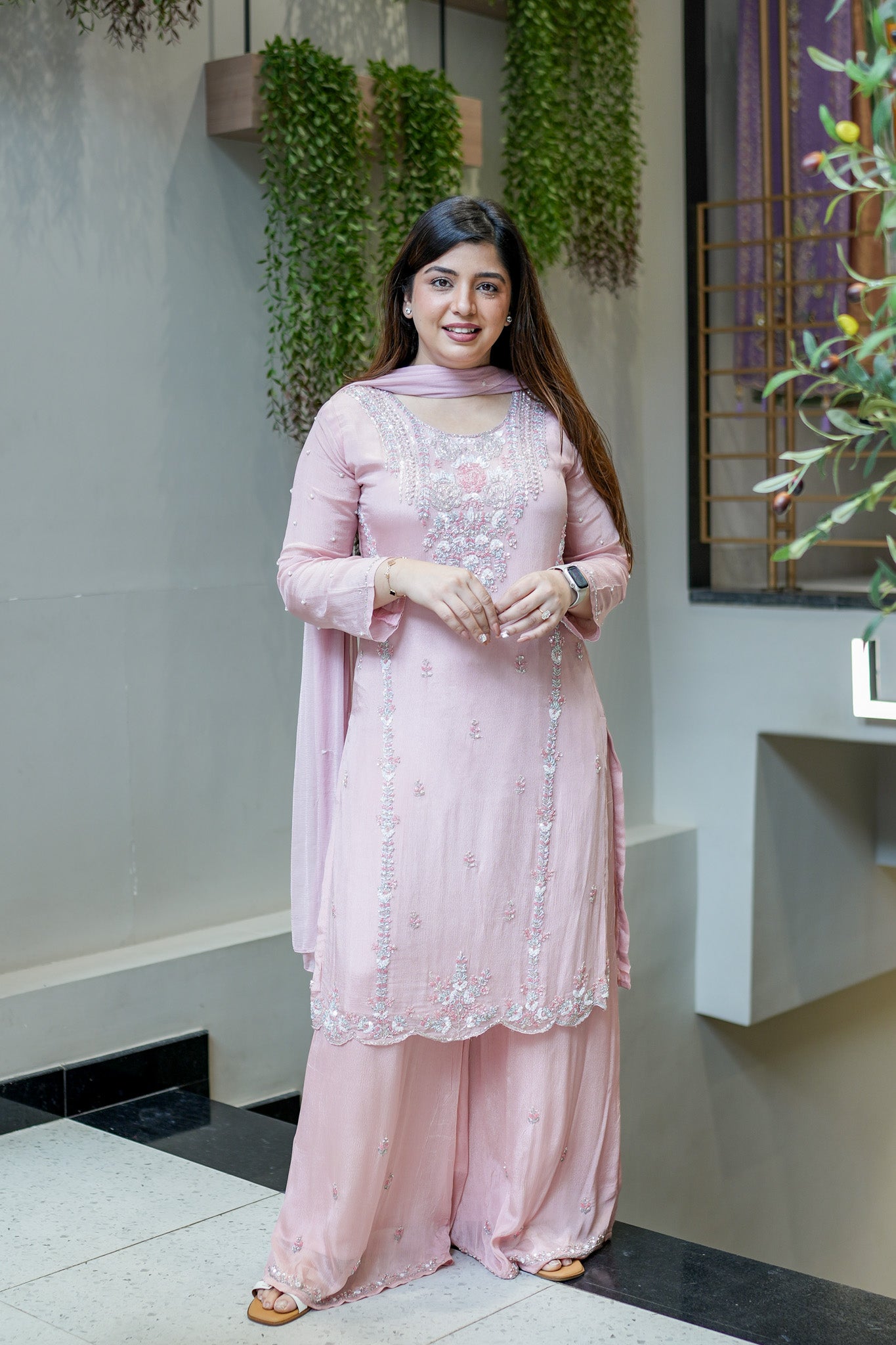 Suhani Embroidered Suit Set