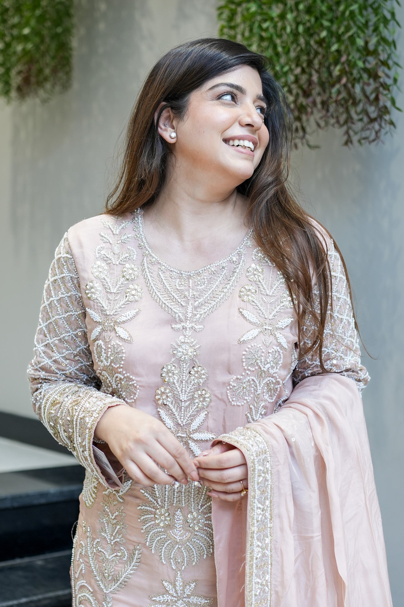 Revati Hand Embroidered Suit Set
