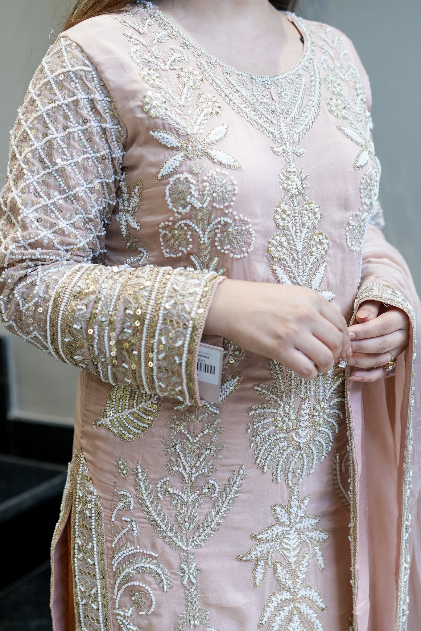Revati Hand Embroidered Suit Set