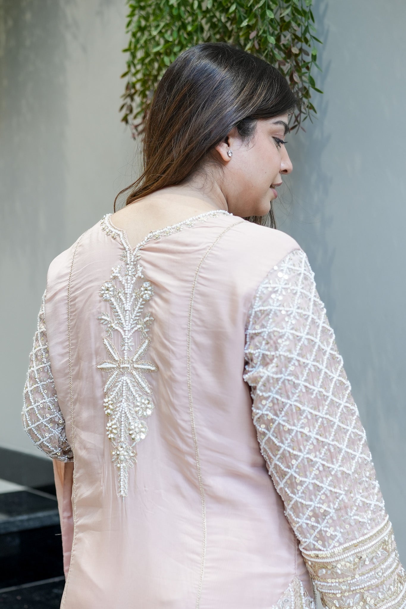 Revati Hand Embroidered Suit Set