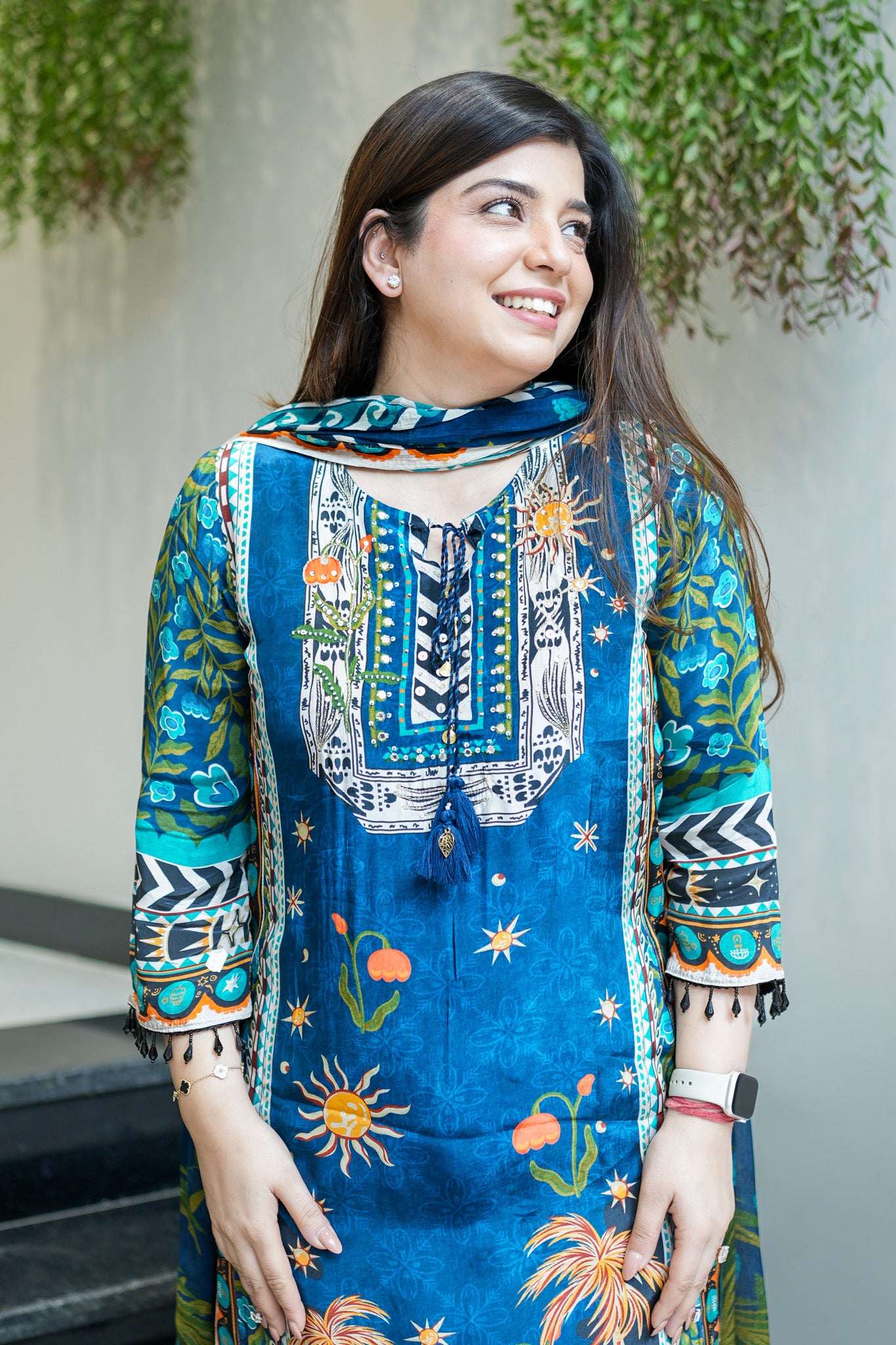 Aarvi Printed Suit Set