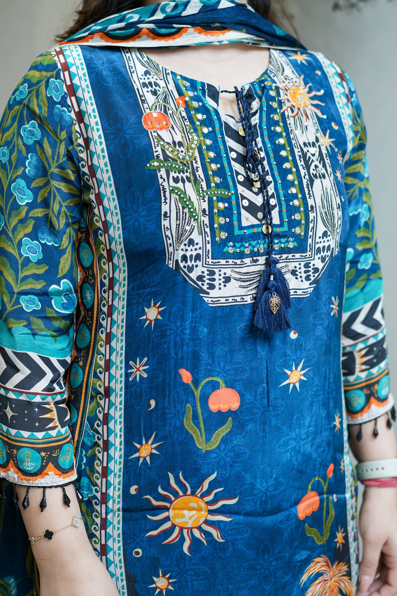 Aarvi Printed Suit Set