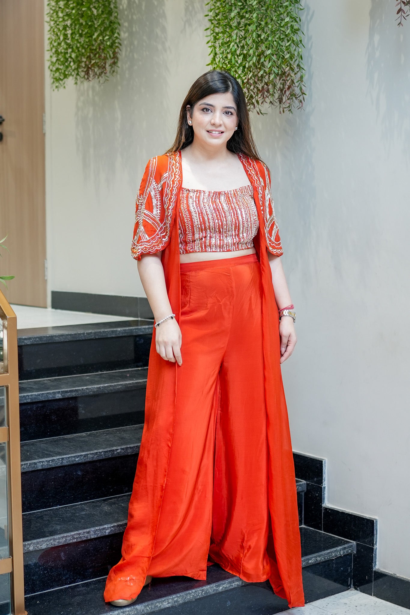 Ramaya Embroidered Three Piece Set