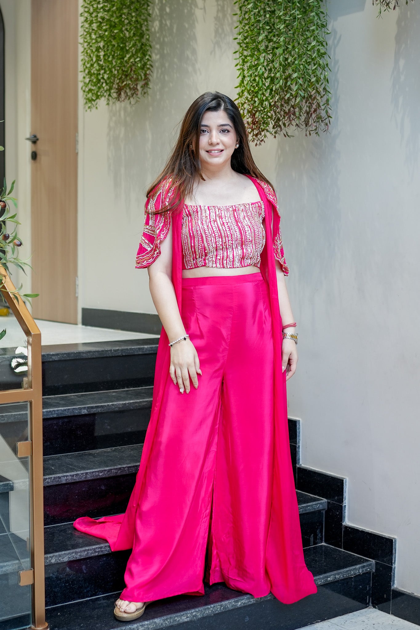 Ramaya Embroidered Three Piece Set