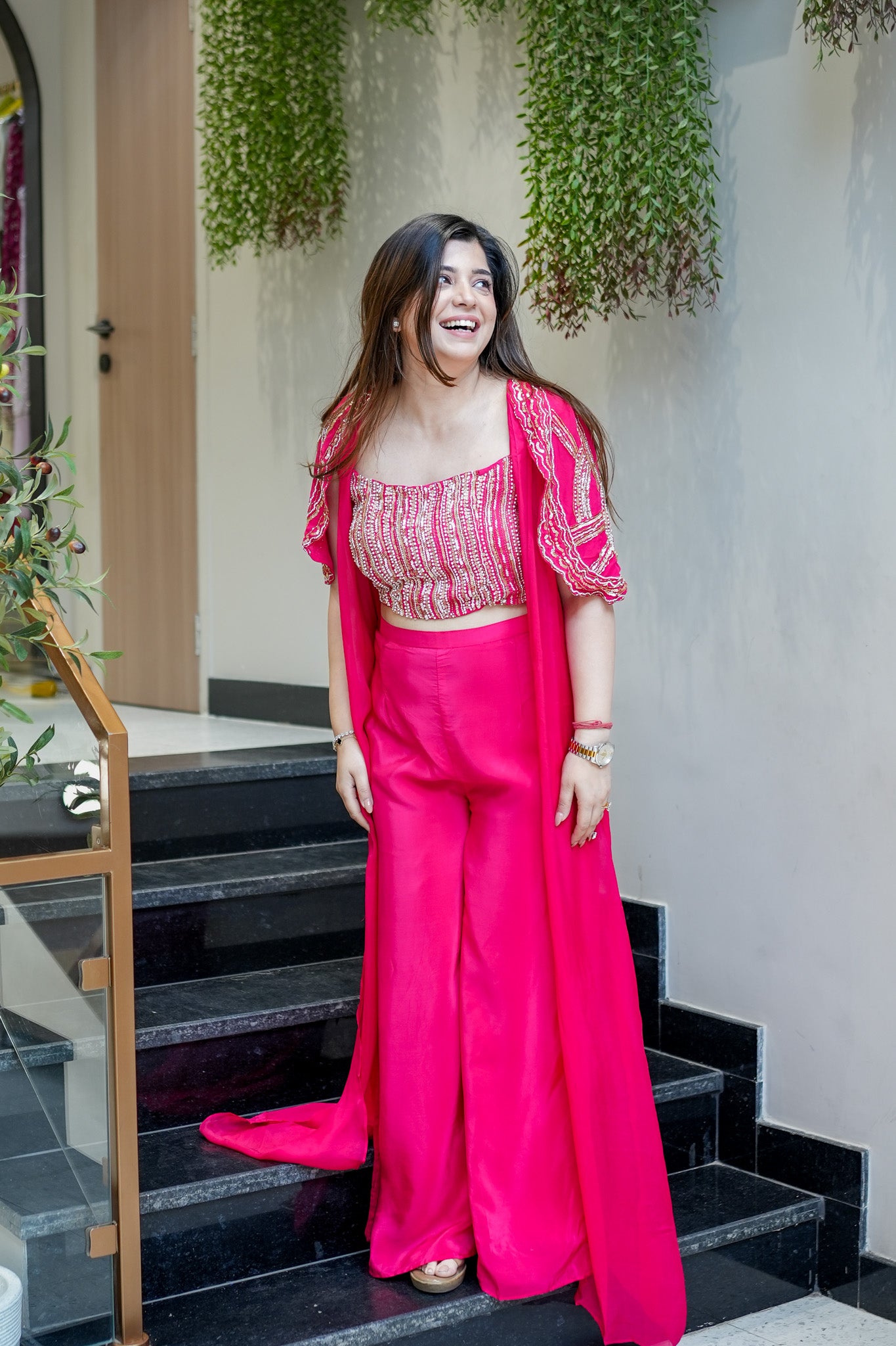 Ramaya Embroidered Three Piece Set