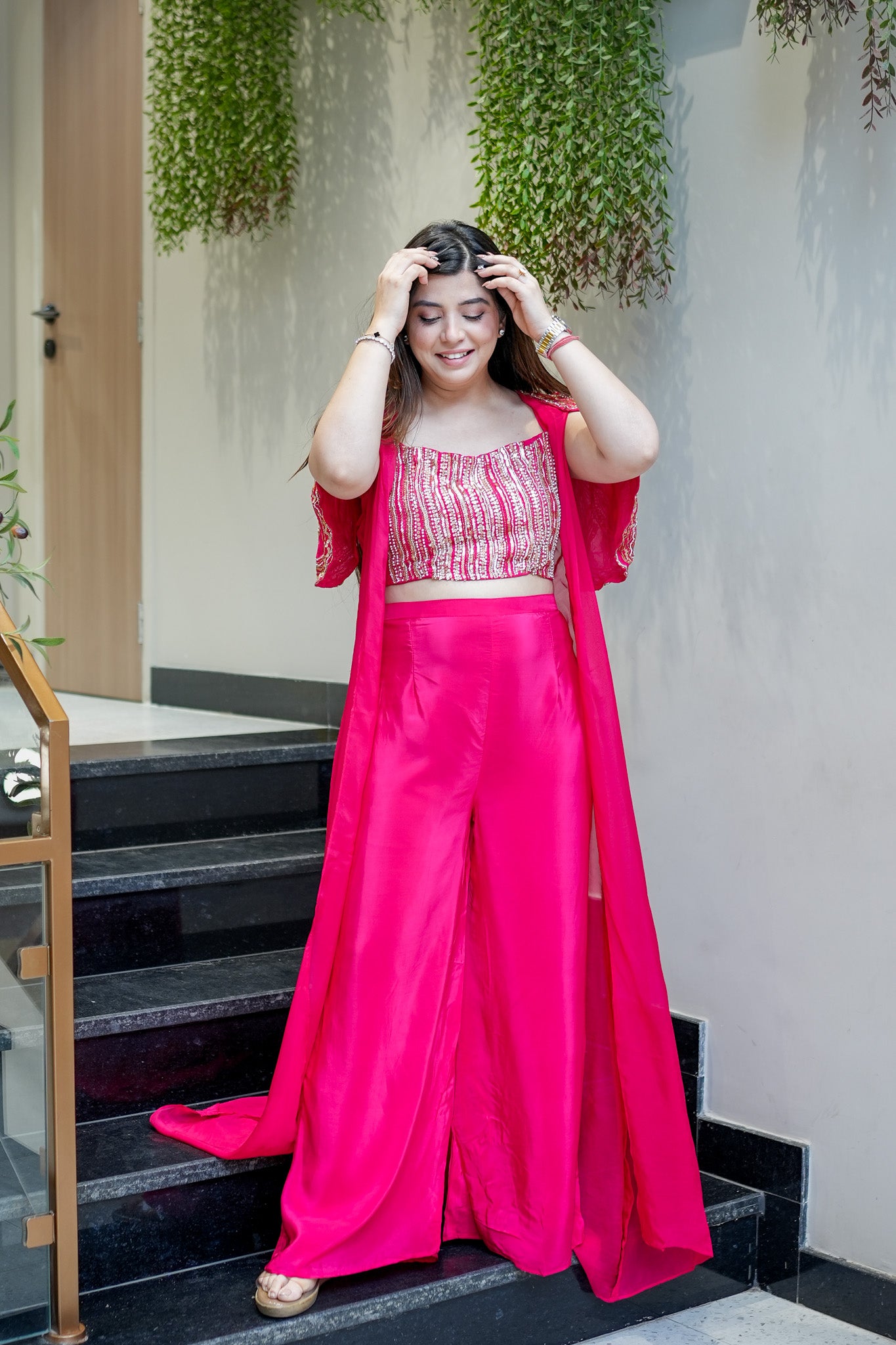 Ramaya Embroidered Three Piece Set