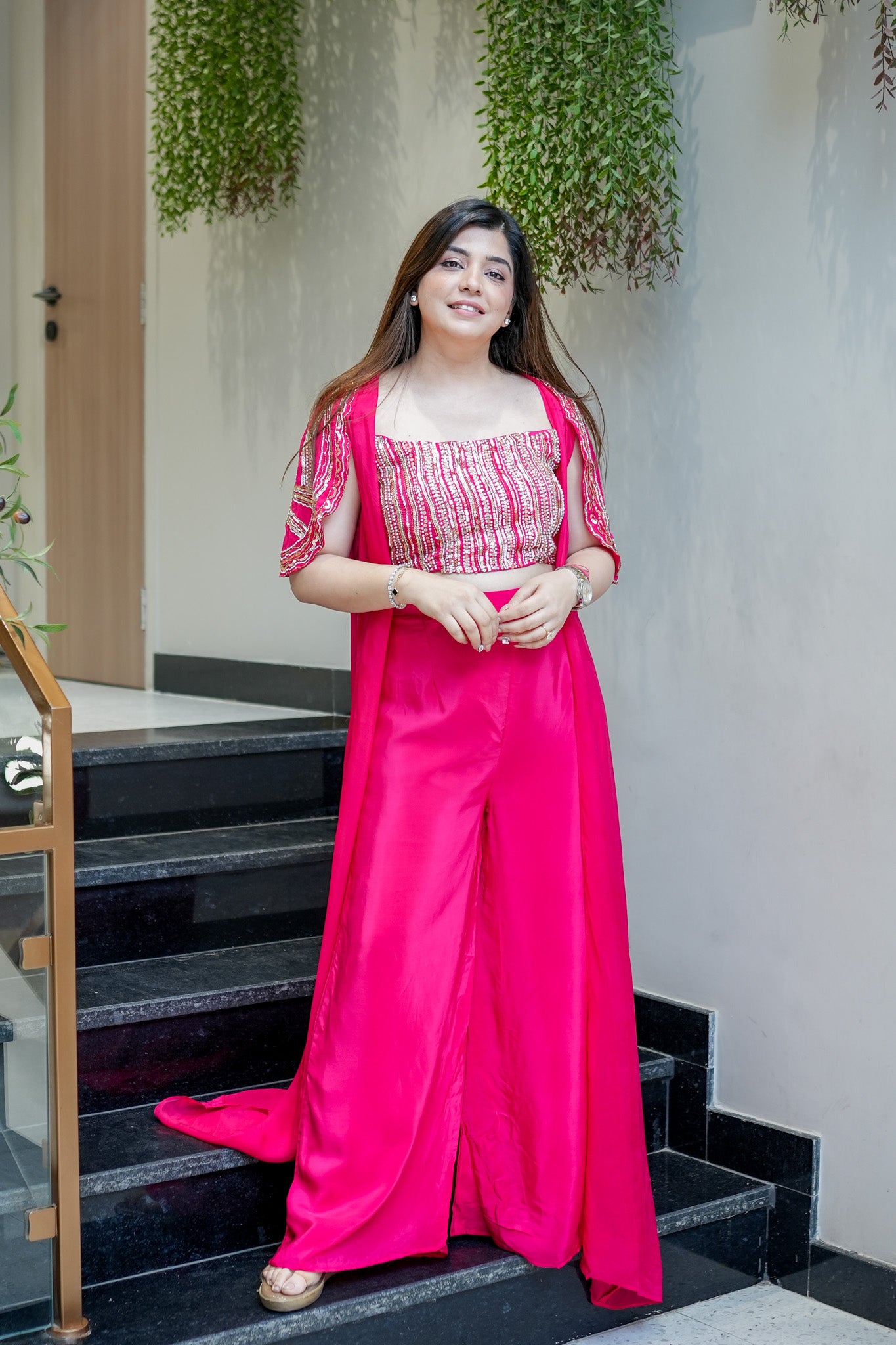 Ramaya Embroidered Three Piece Set