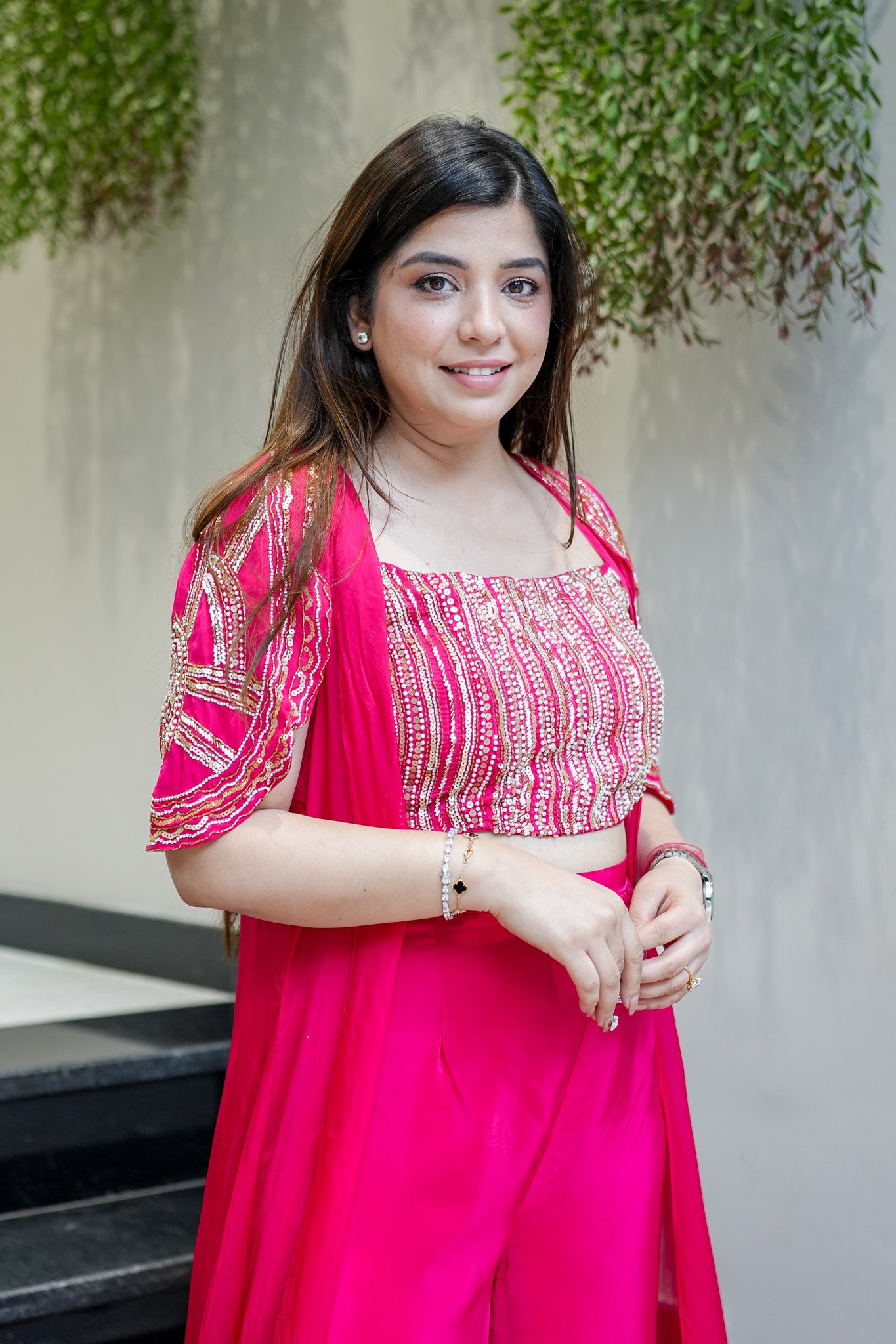 Ramaya Embroidered Three Piece Set
