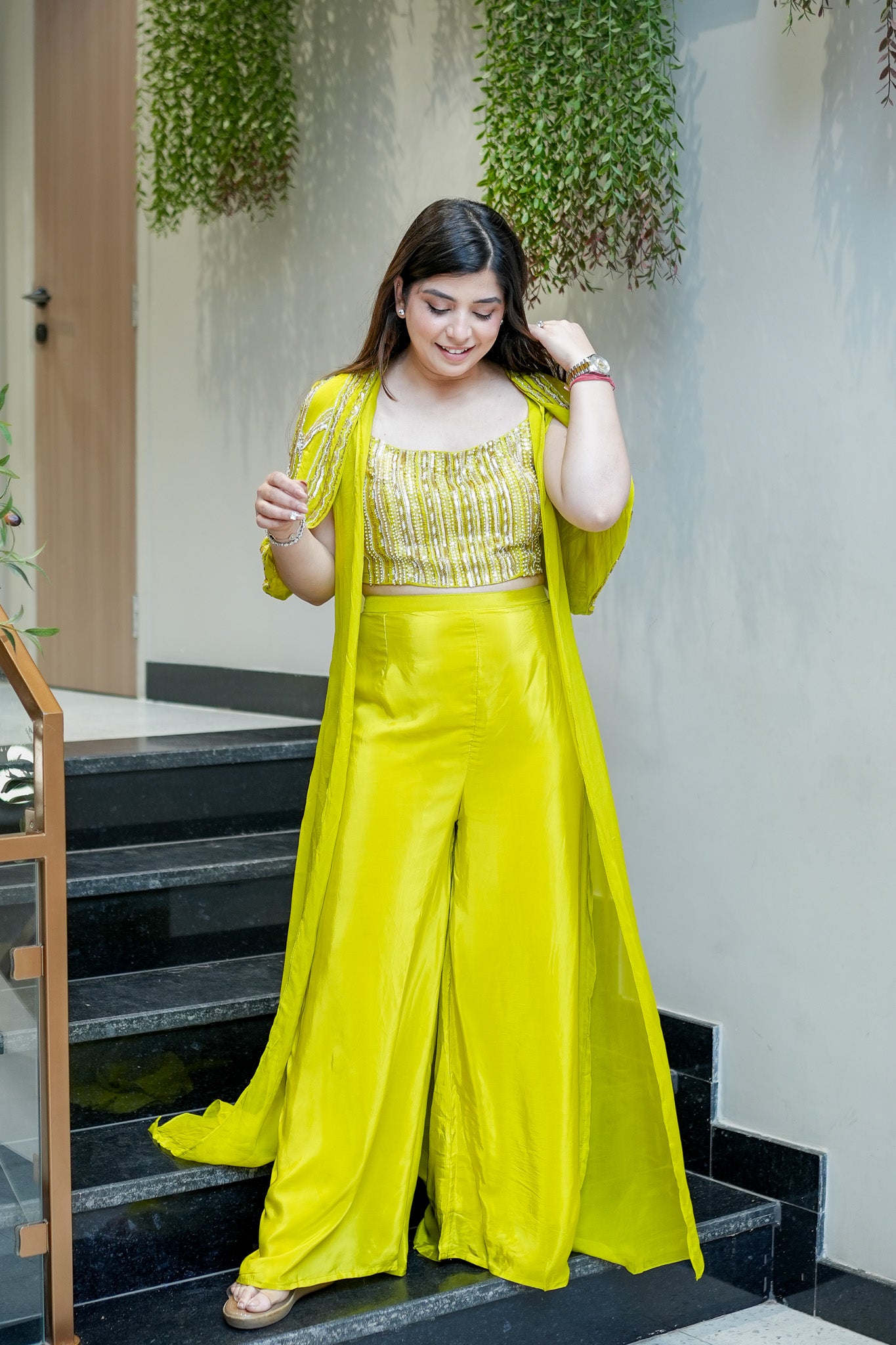 Ramaya Embroidered Three Piece Set