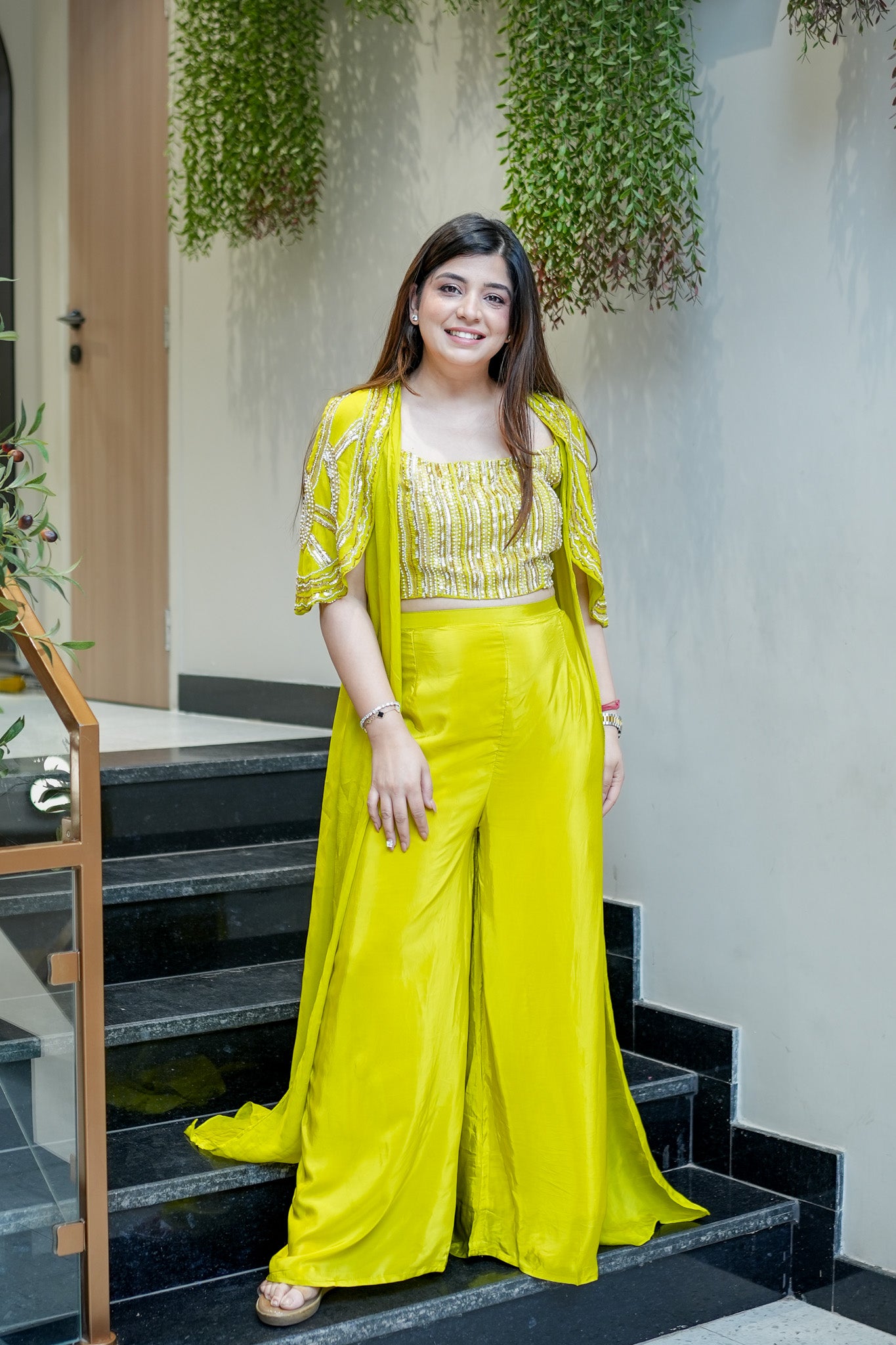 Ramaya Embroidered Three Piece Set