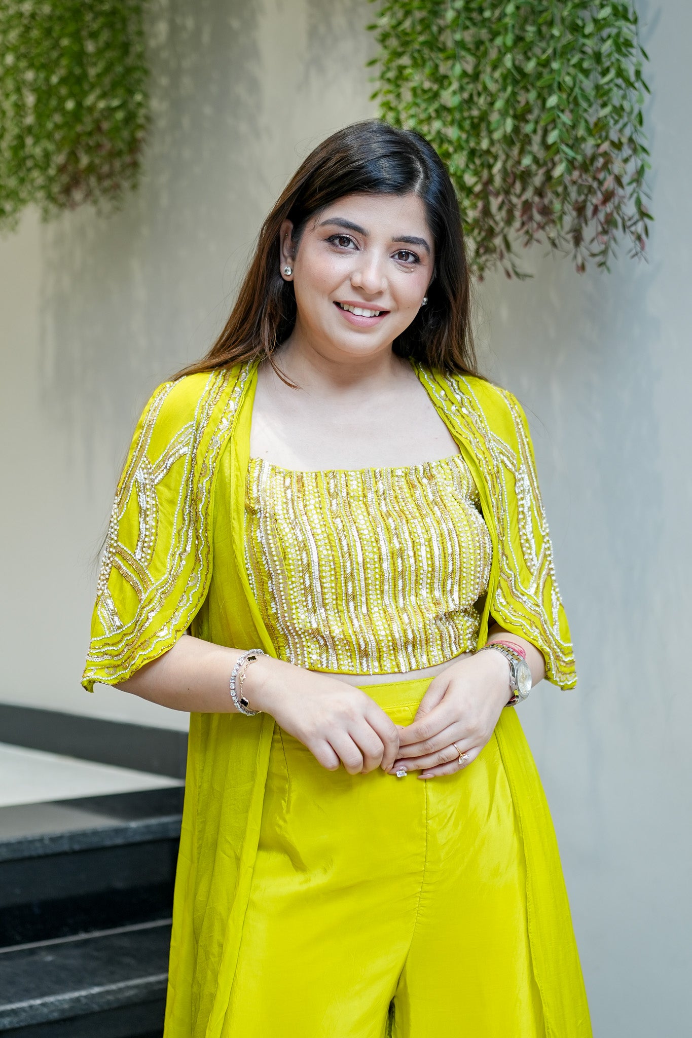 Ramaya Embroidered Three Piece Set