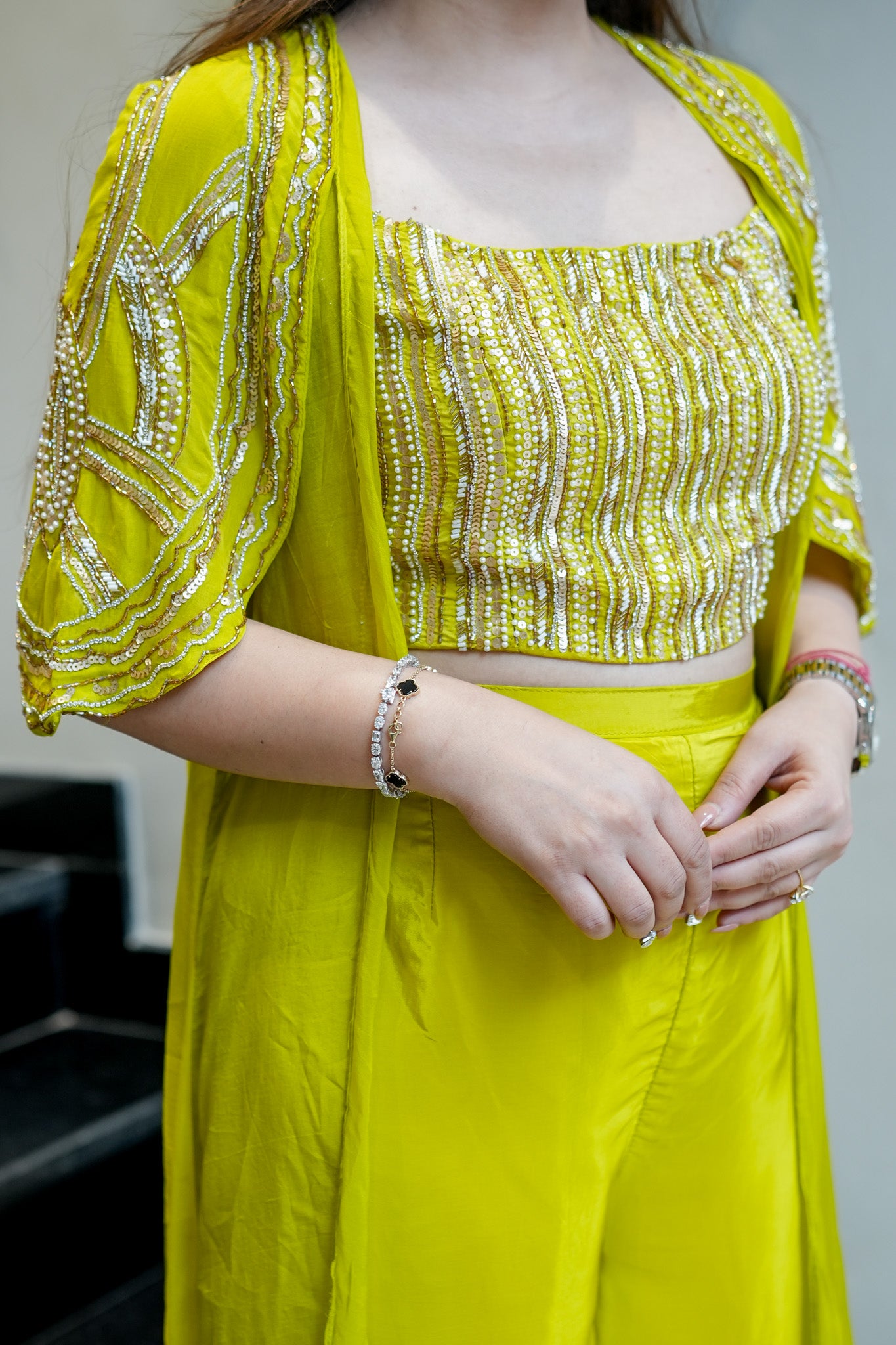 Ramaya Embroidered Three Piece Set
