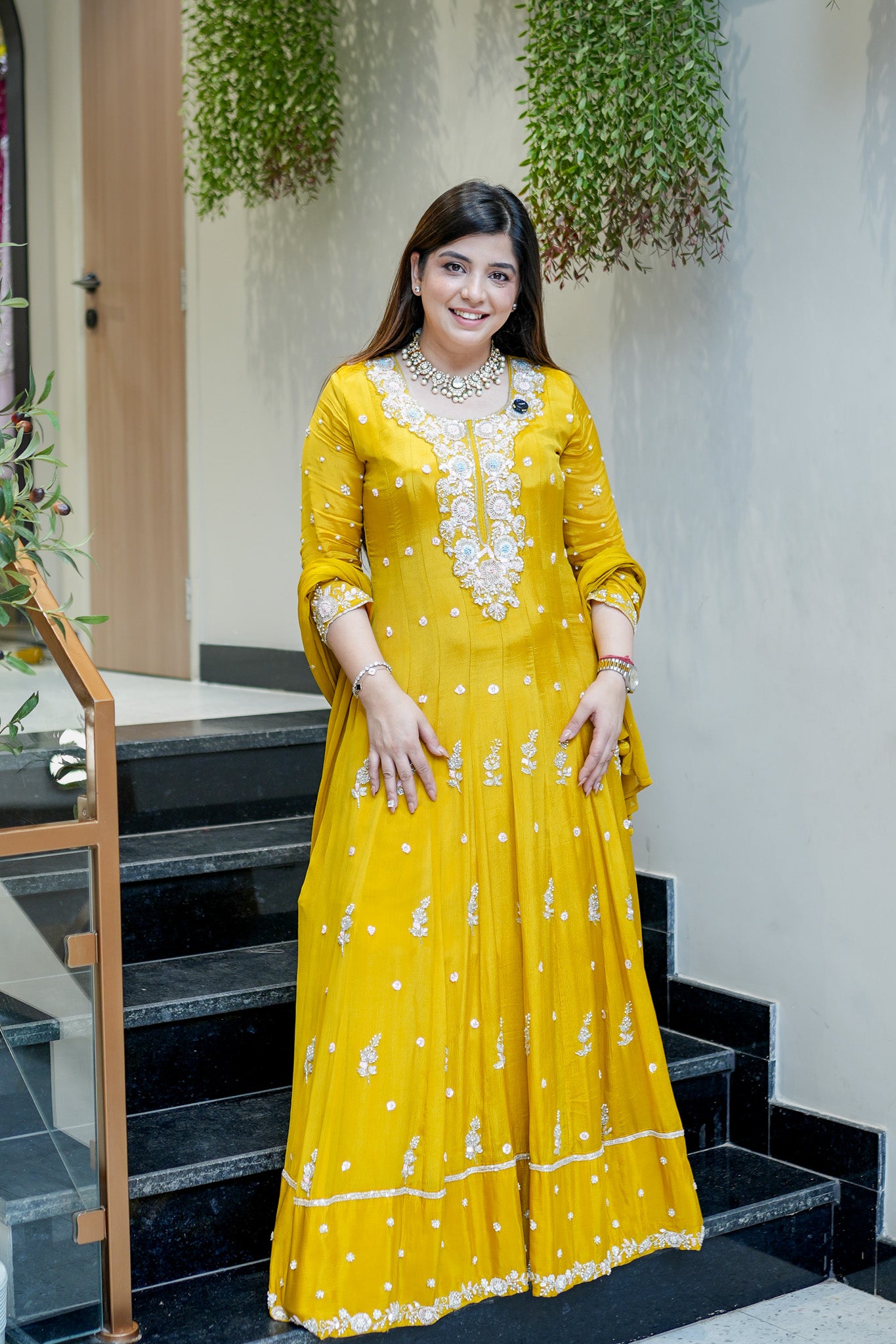 Tashi Embroidered Anarkali