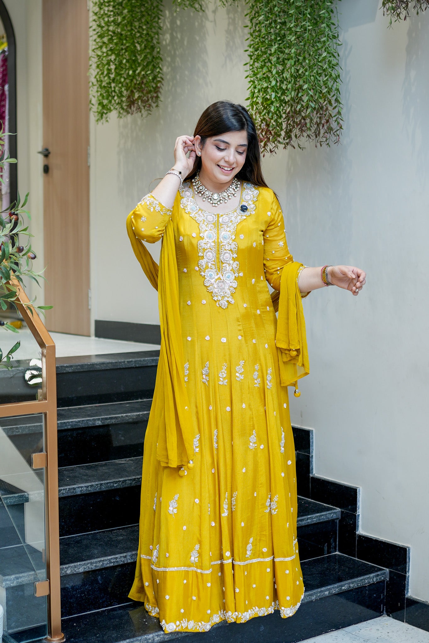Tashi Embroidered Anarkali