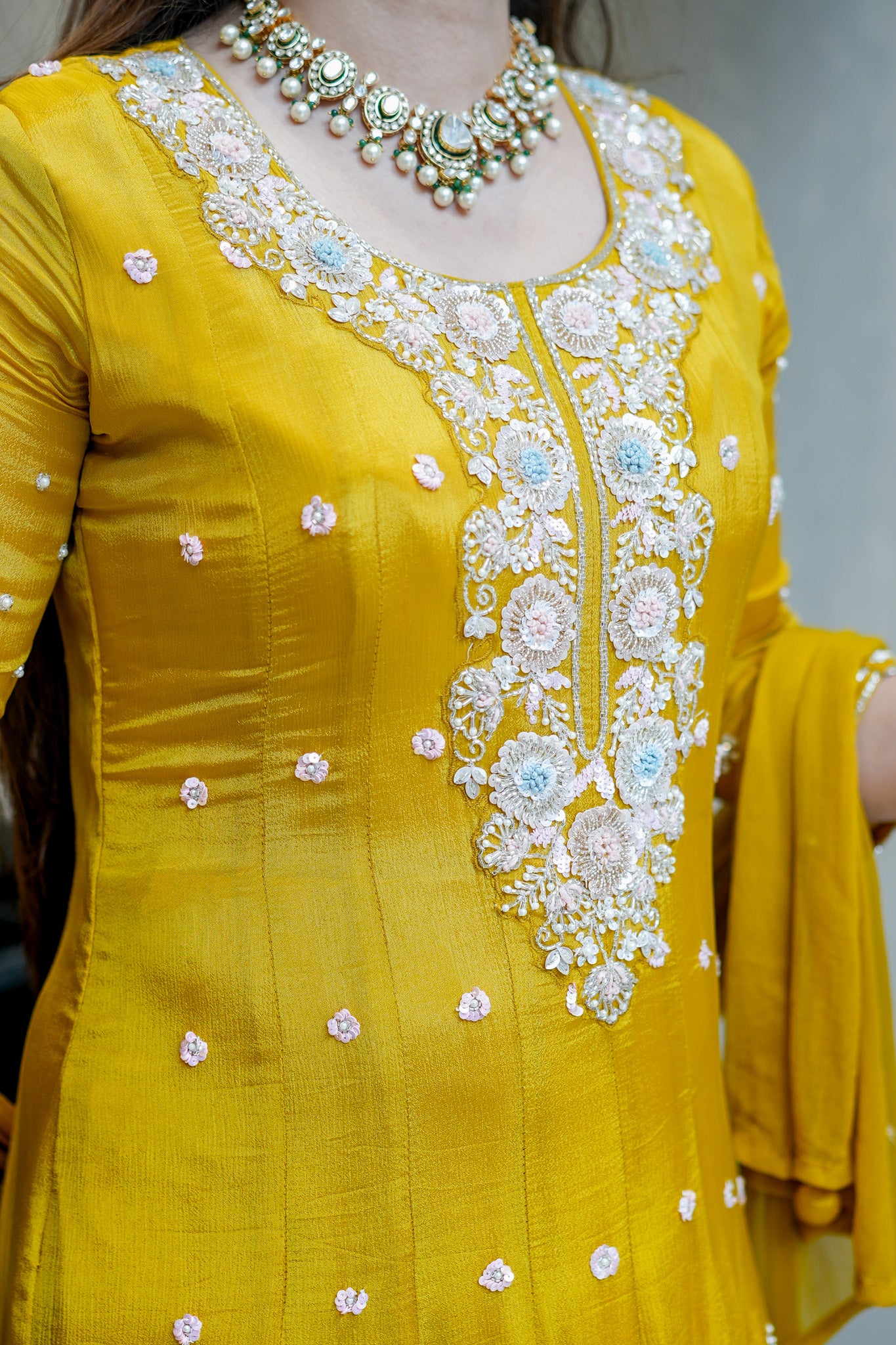 Tashi Embroidered Anarkali