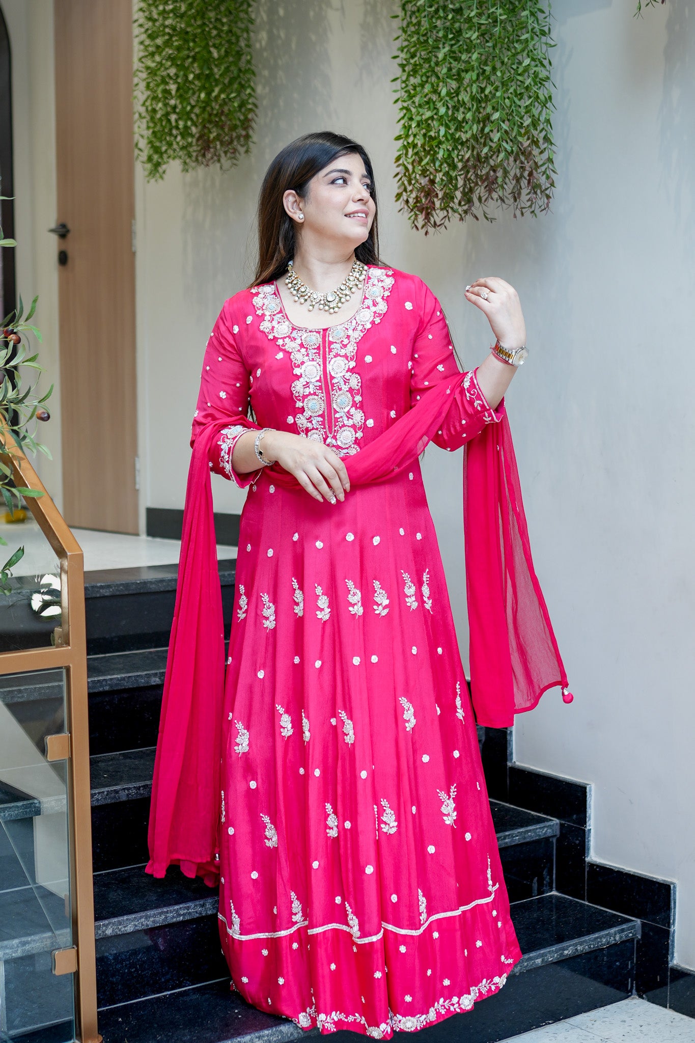 Tashi Embroidered Anarkali