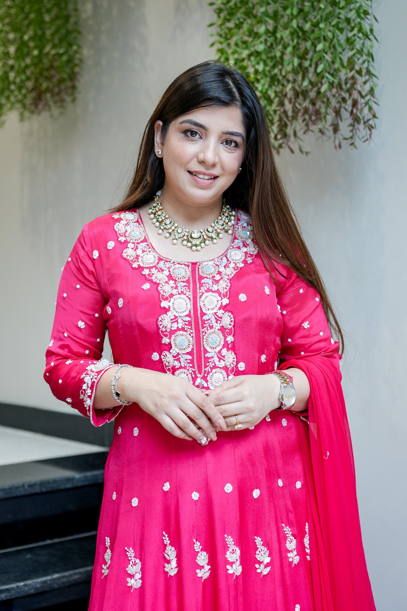 Tashi Embroidered Anarkali