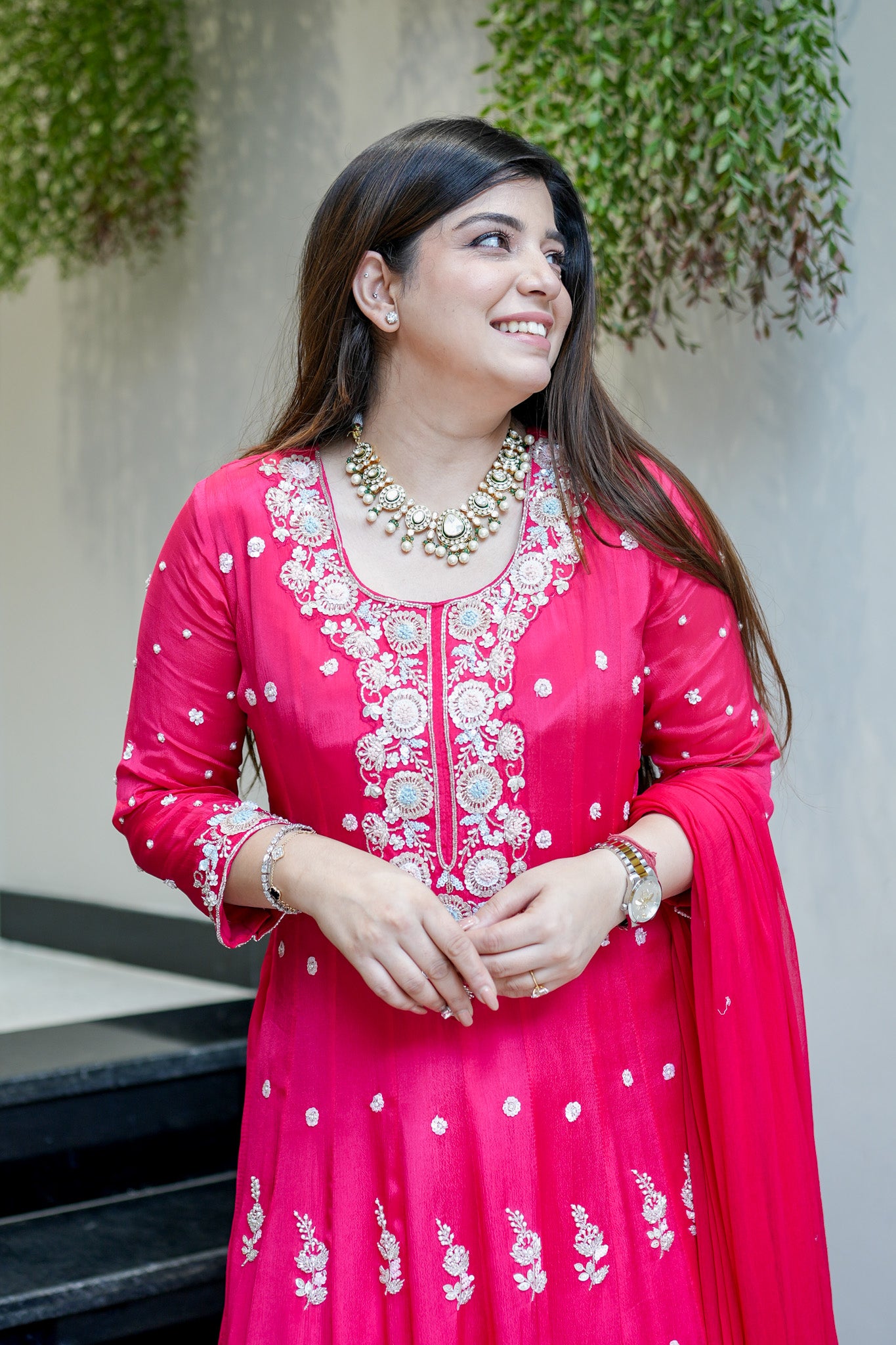 Tashi Embroidered Anarkali