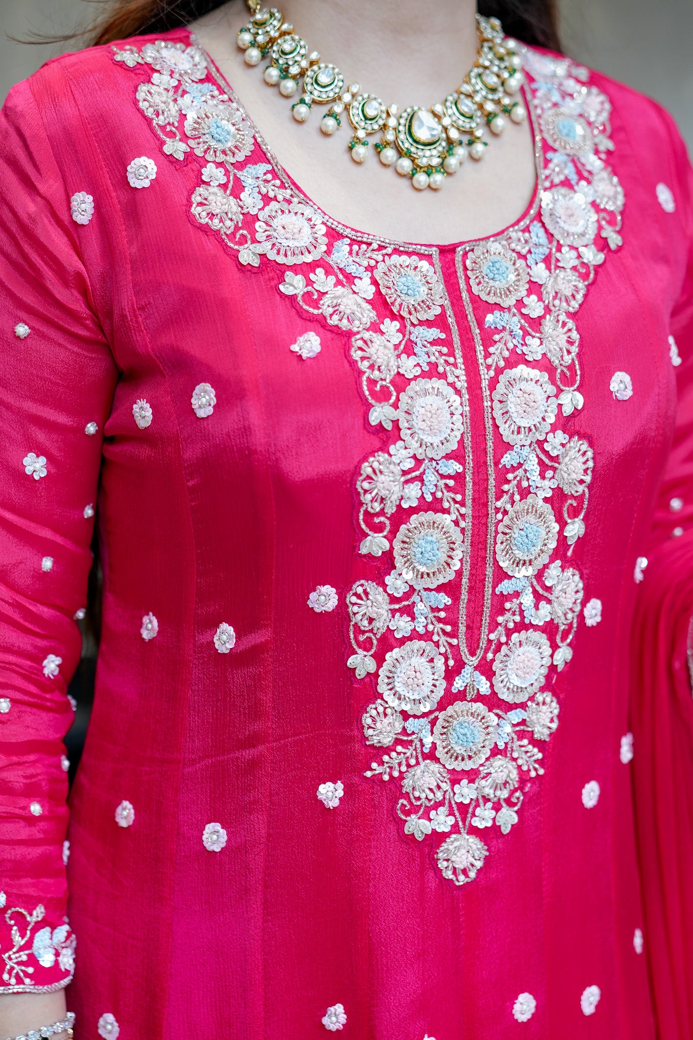 Tashi Embroidered Anarkali