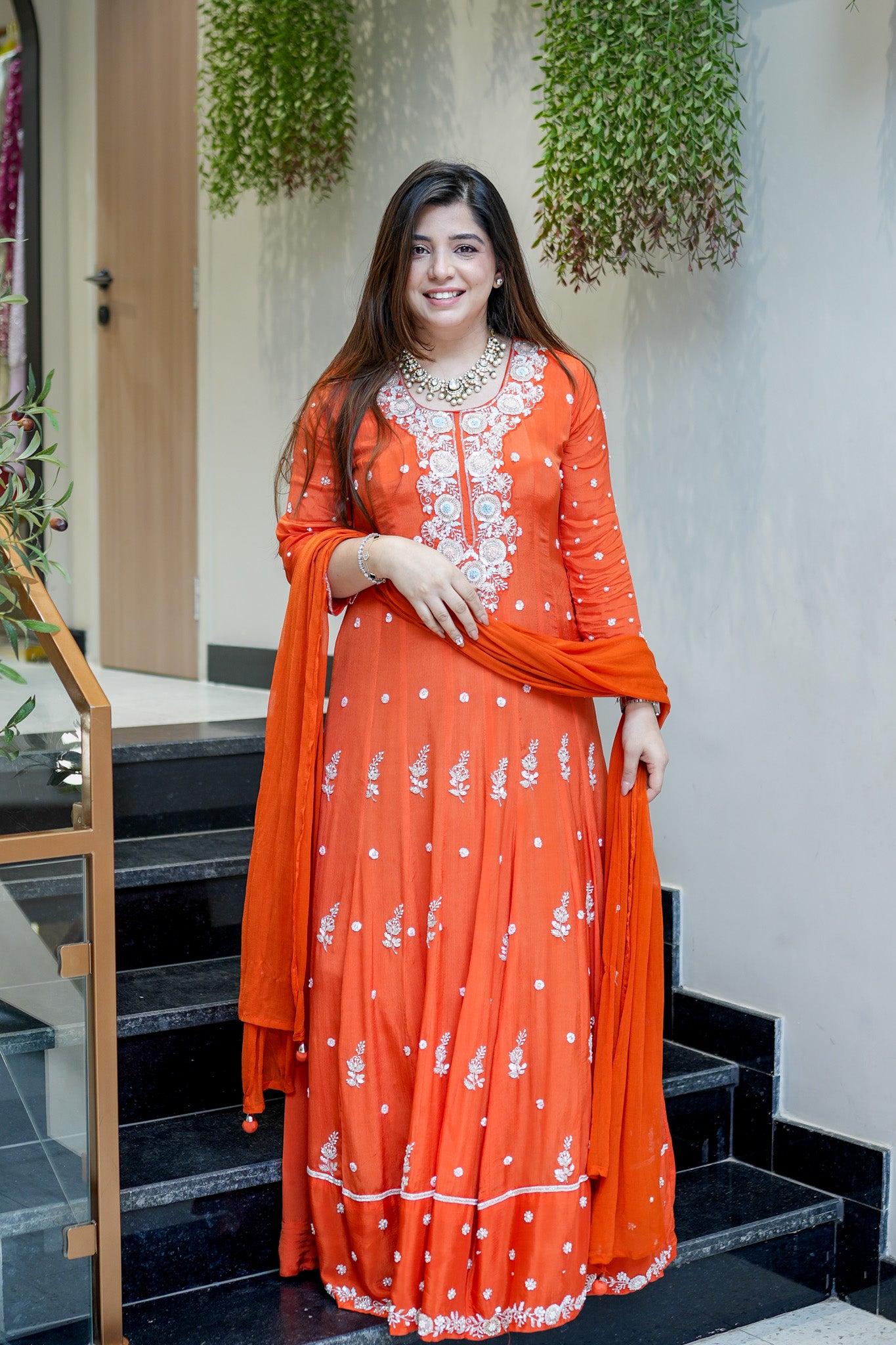 Tashi Embroidered Anarkali