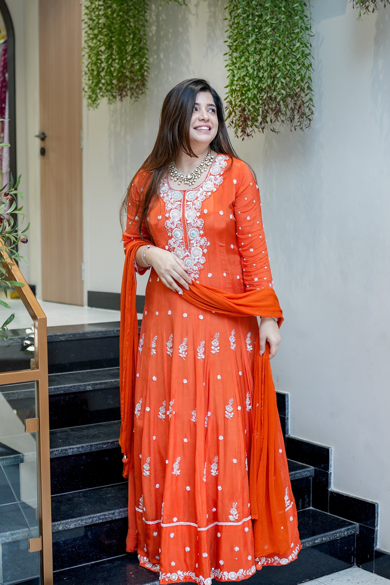Tashi Embroidered Anarkali