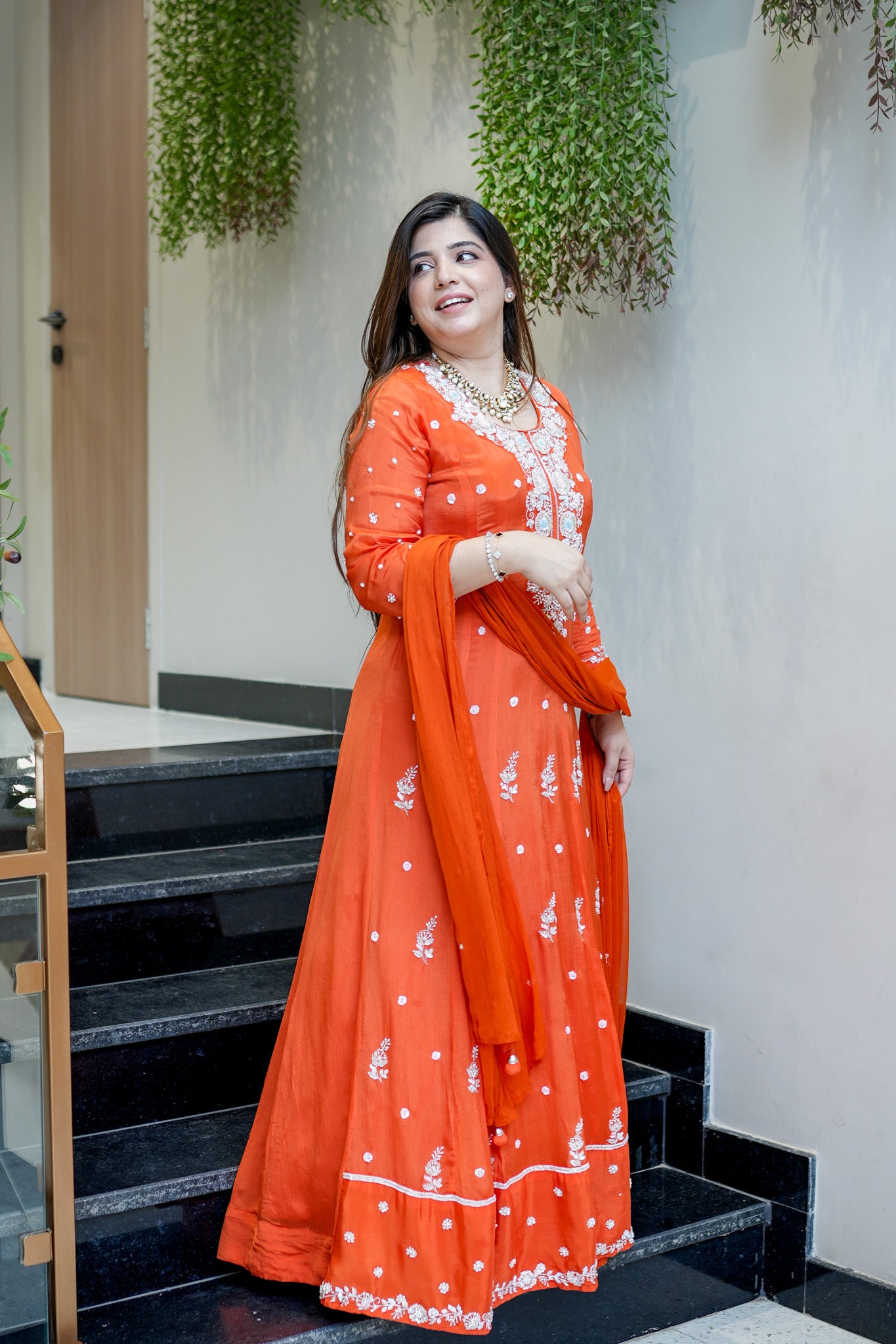 Tashi Embroidered Anarkali