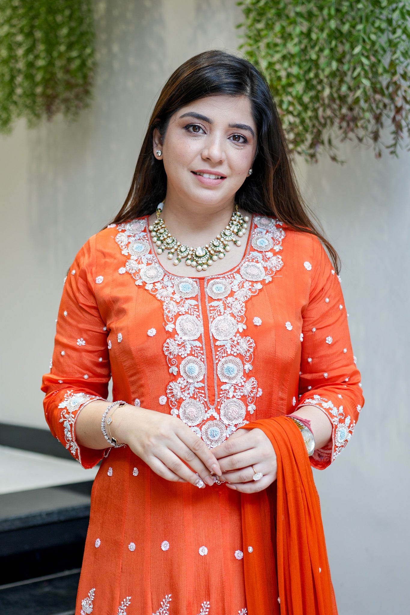 Tashi Embroidered Anarkali
